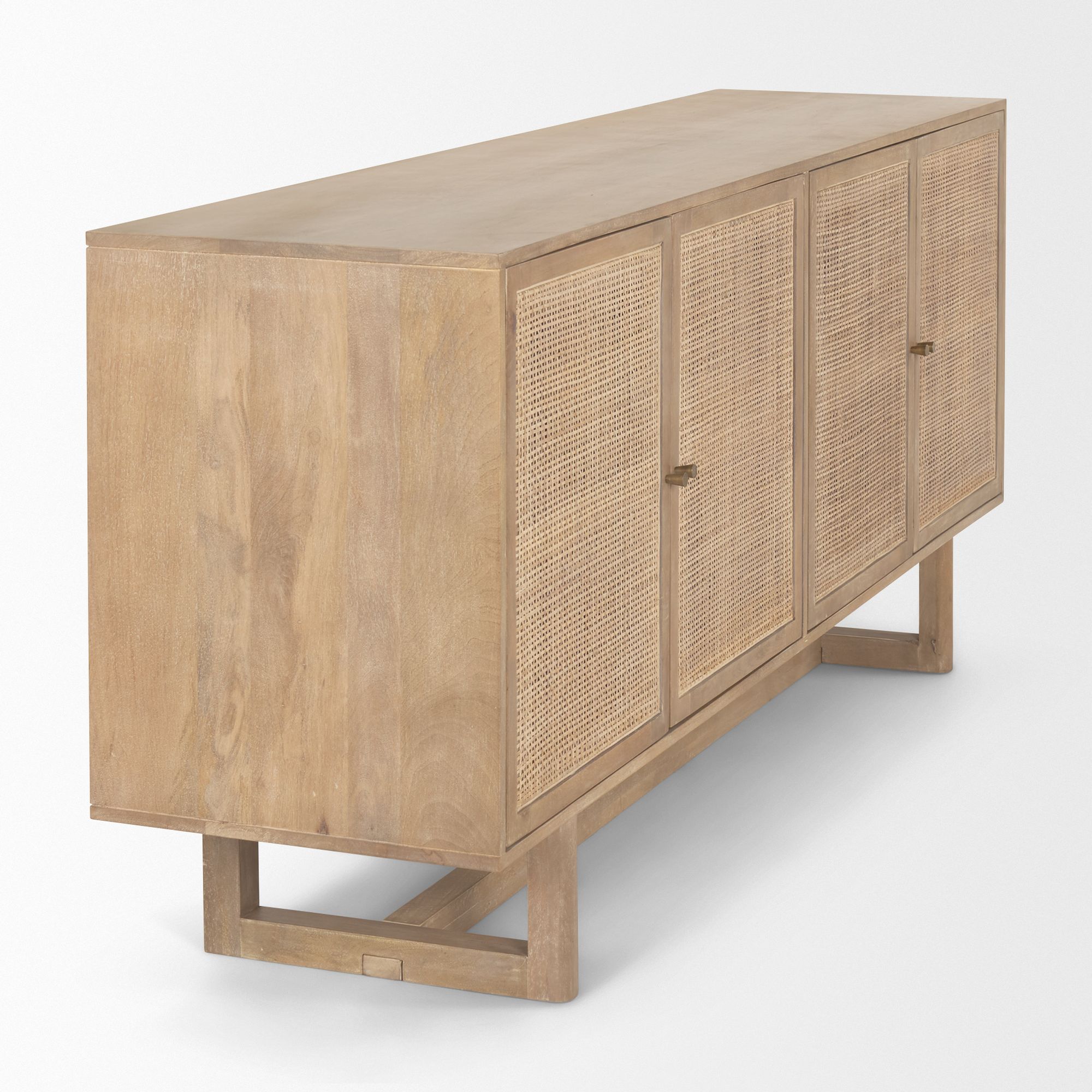 Mercana Grier Sideboard - Light Brown, Wood