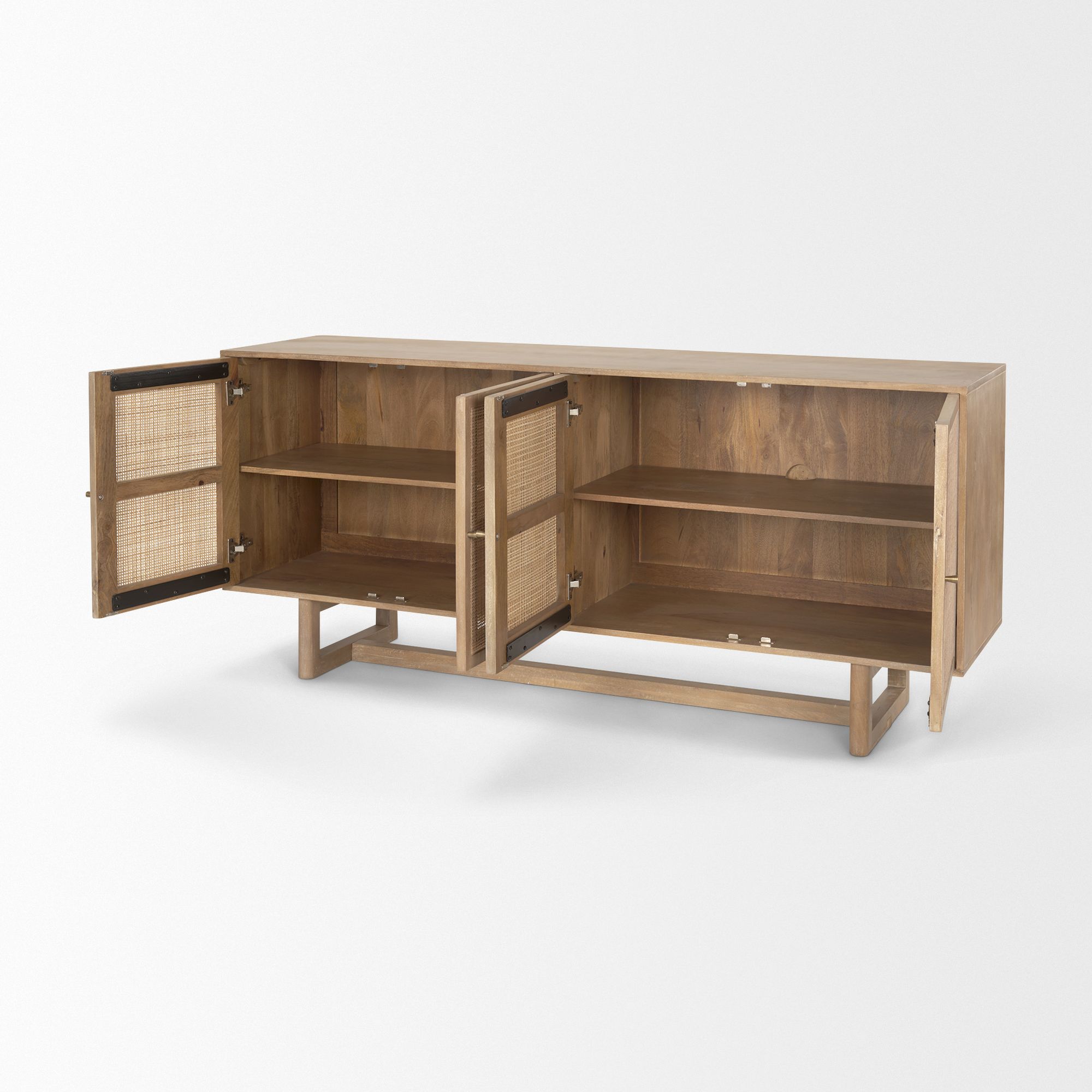 Mercana Grier Sideboard - Light Brown, Wood