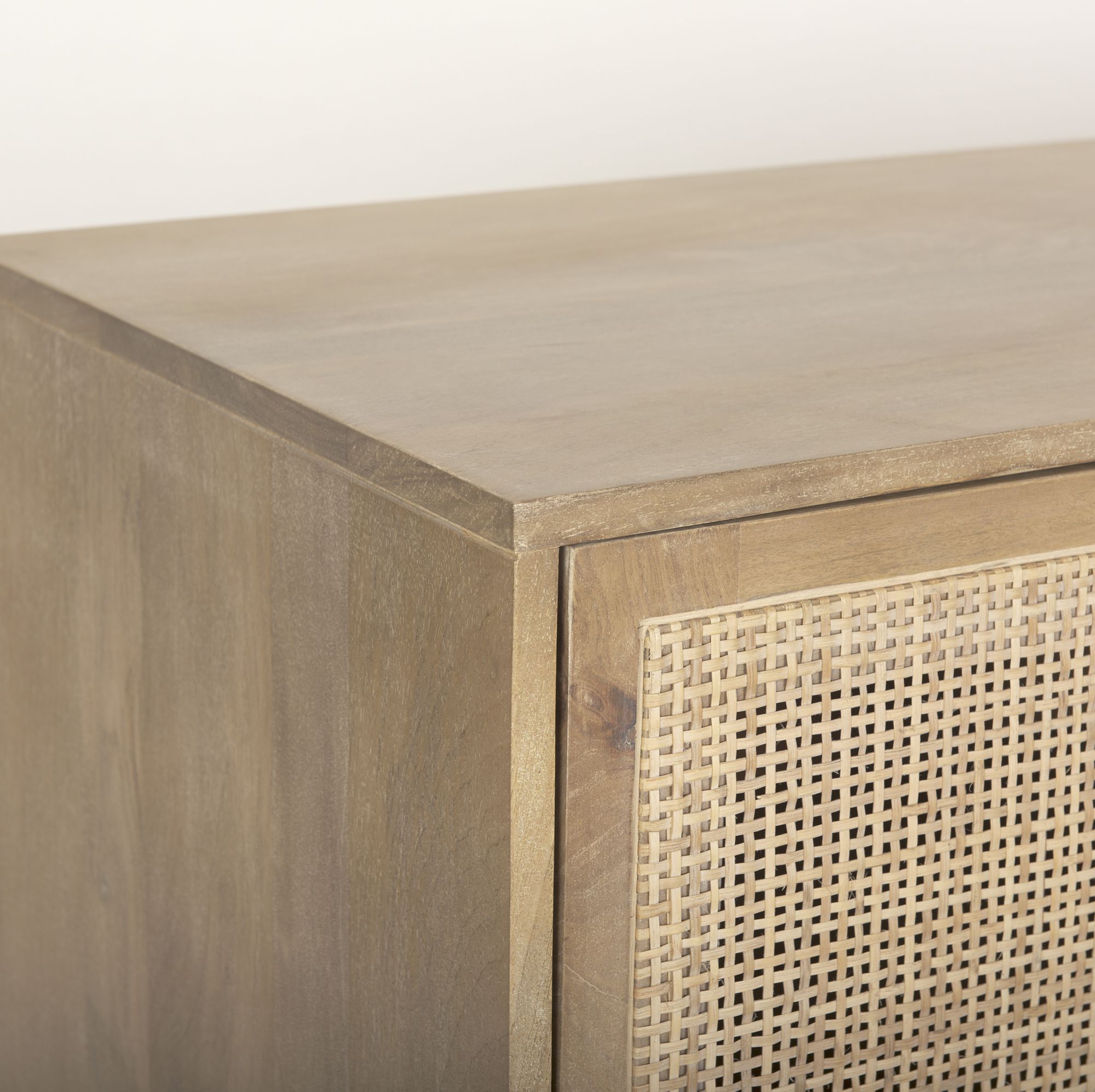 Mercana Grier Sideboard - Light Brown, Wood