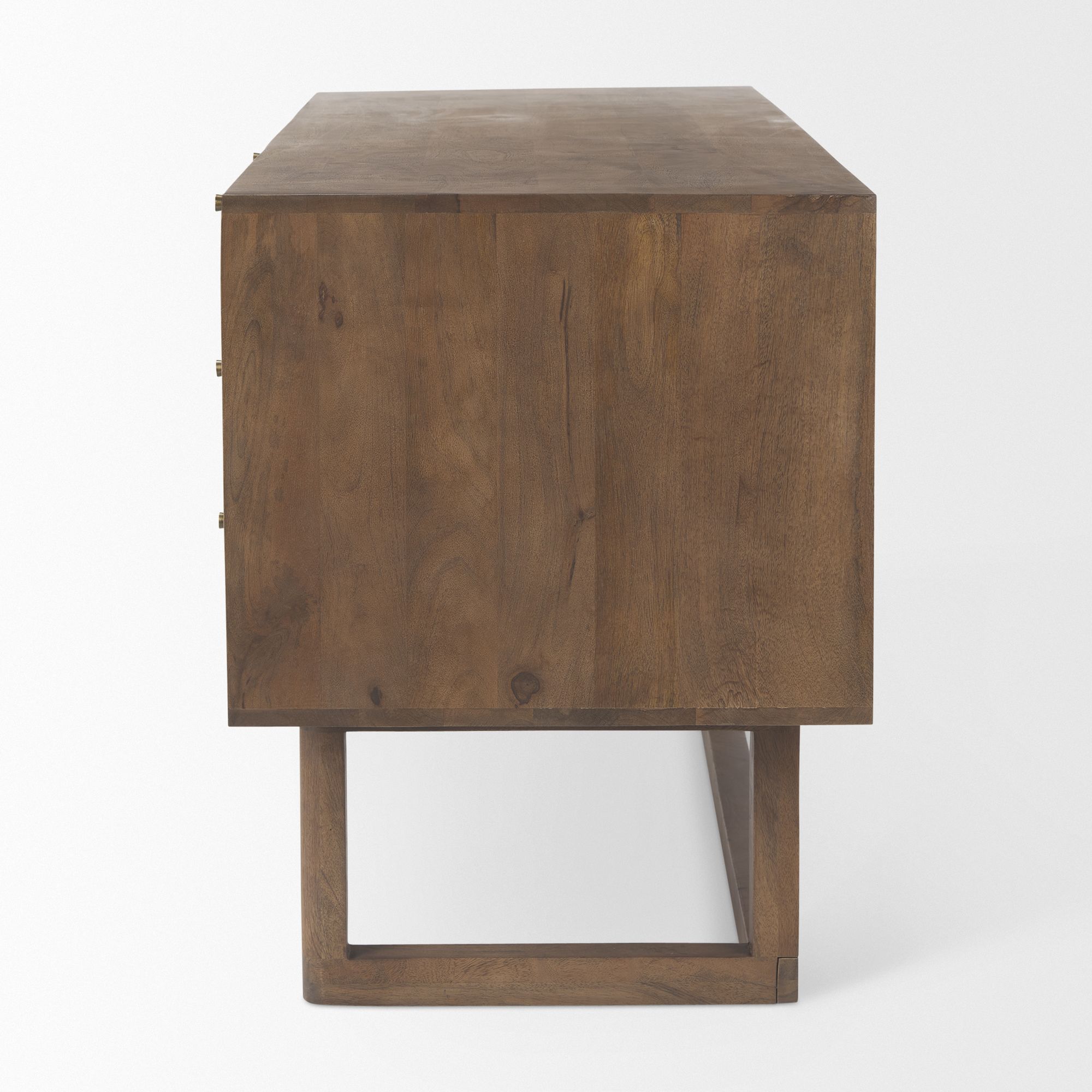 Mercana Grier Desk with Cane - Brown