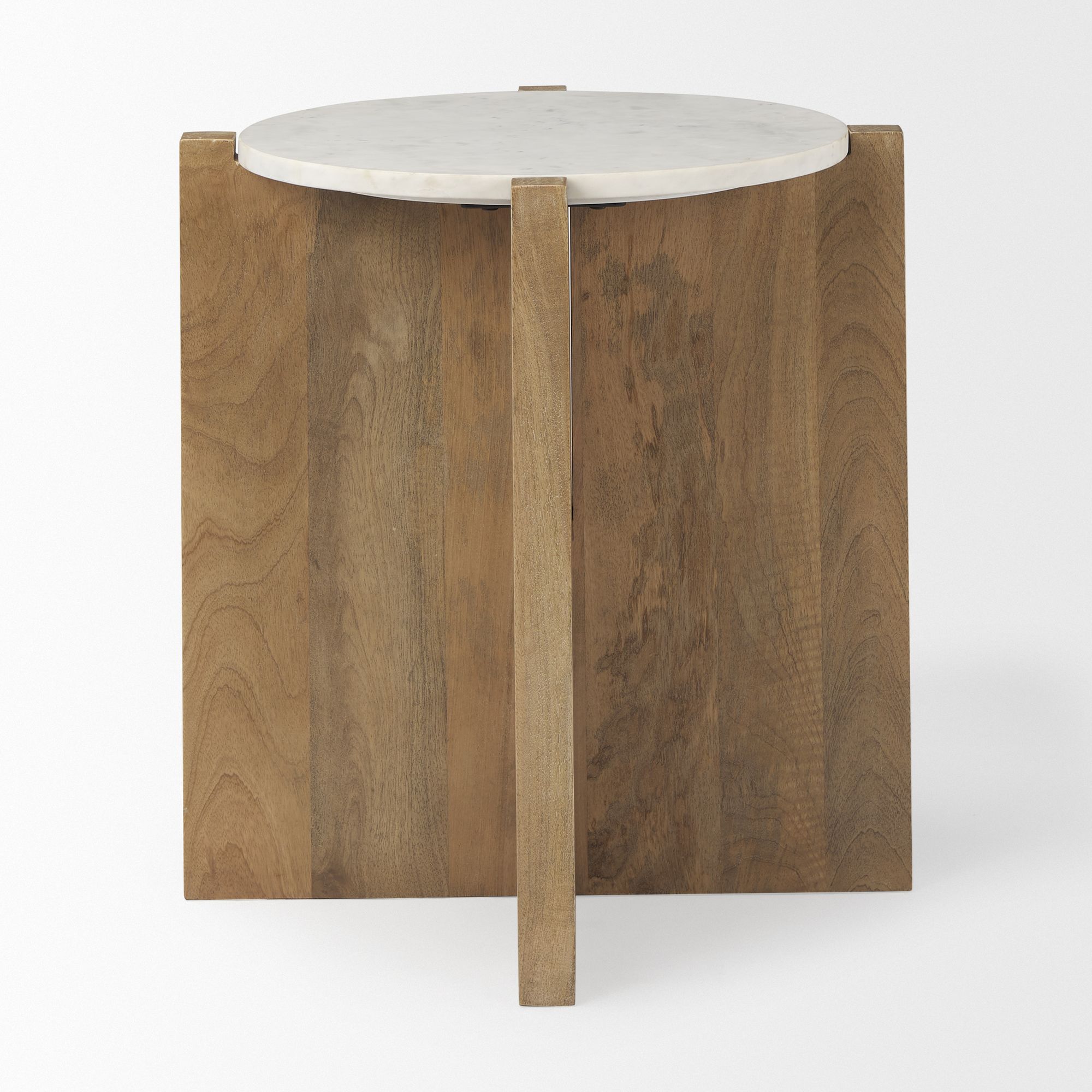 Mercana - Bianca Round Accent Table