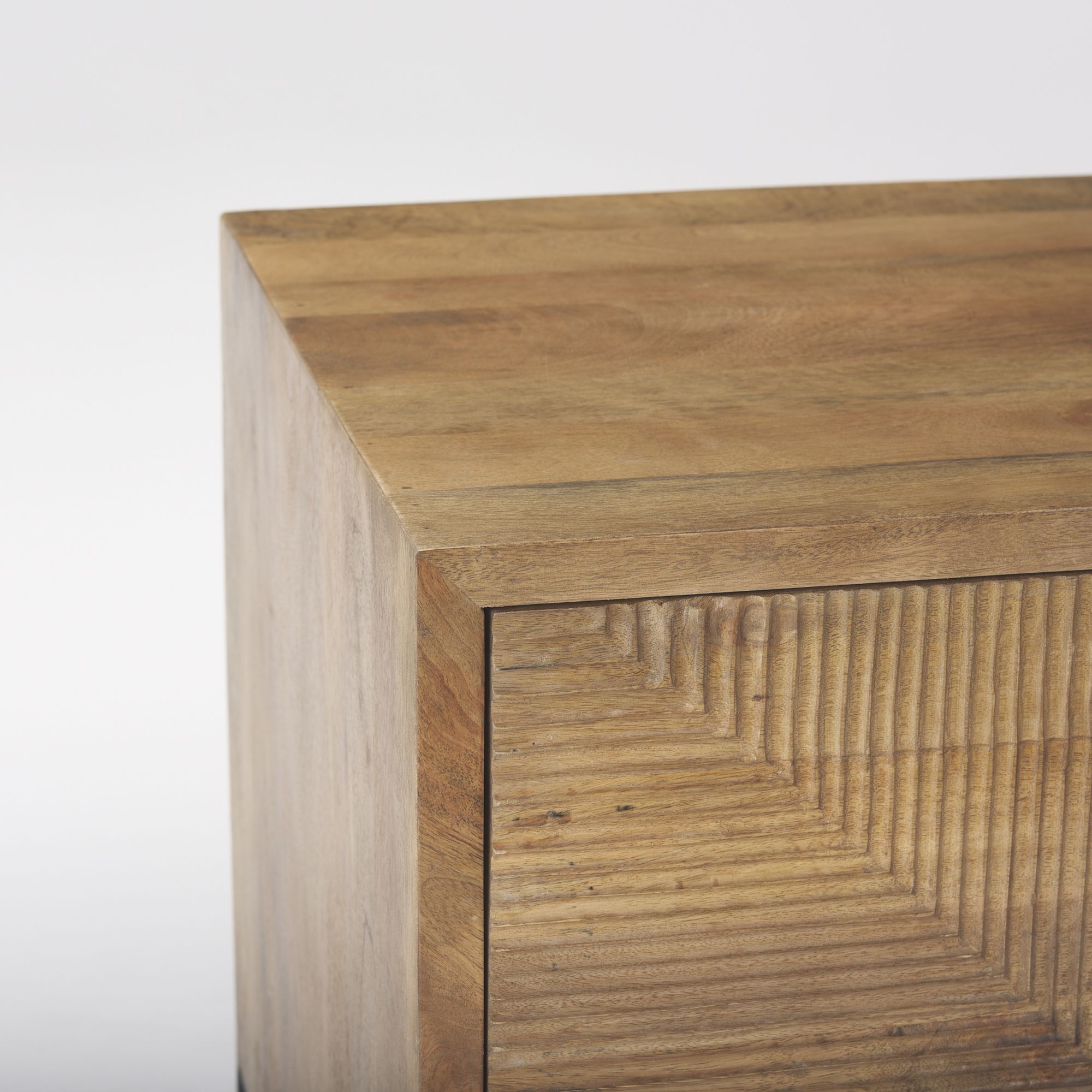 Mercana - Cairo Wood 2 Drawer Accent table