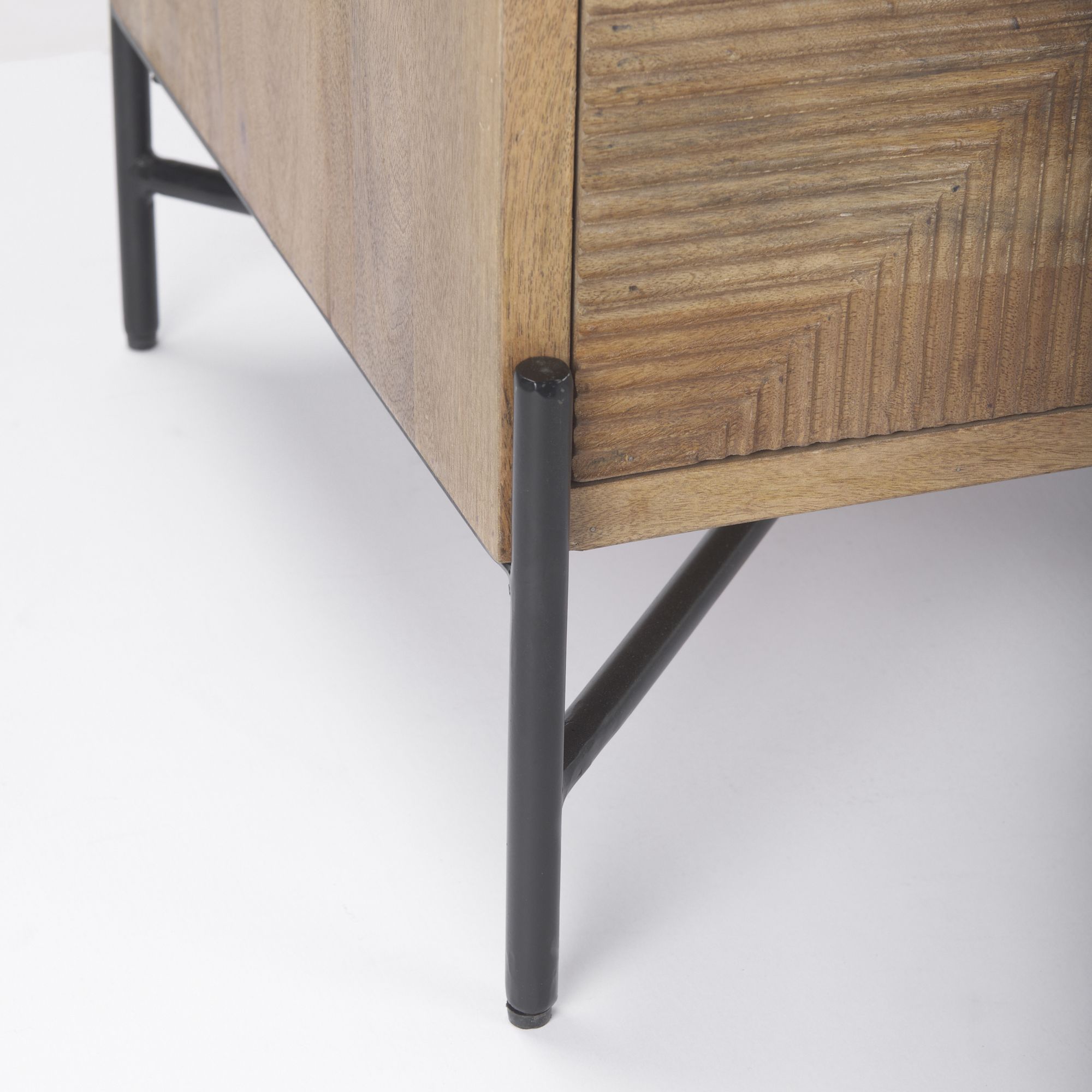 Mercana - Cairo Wood 2 Drawer Accent table