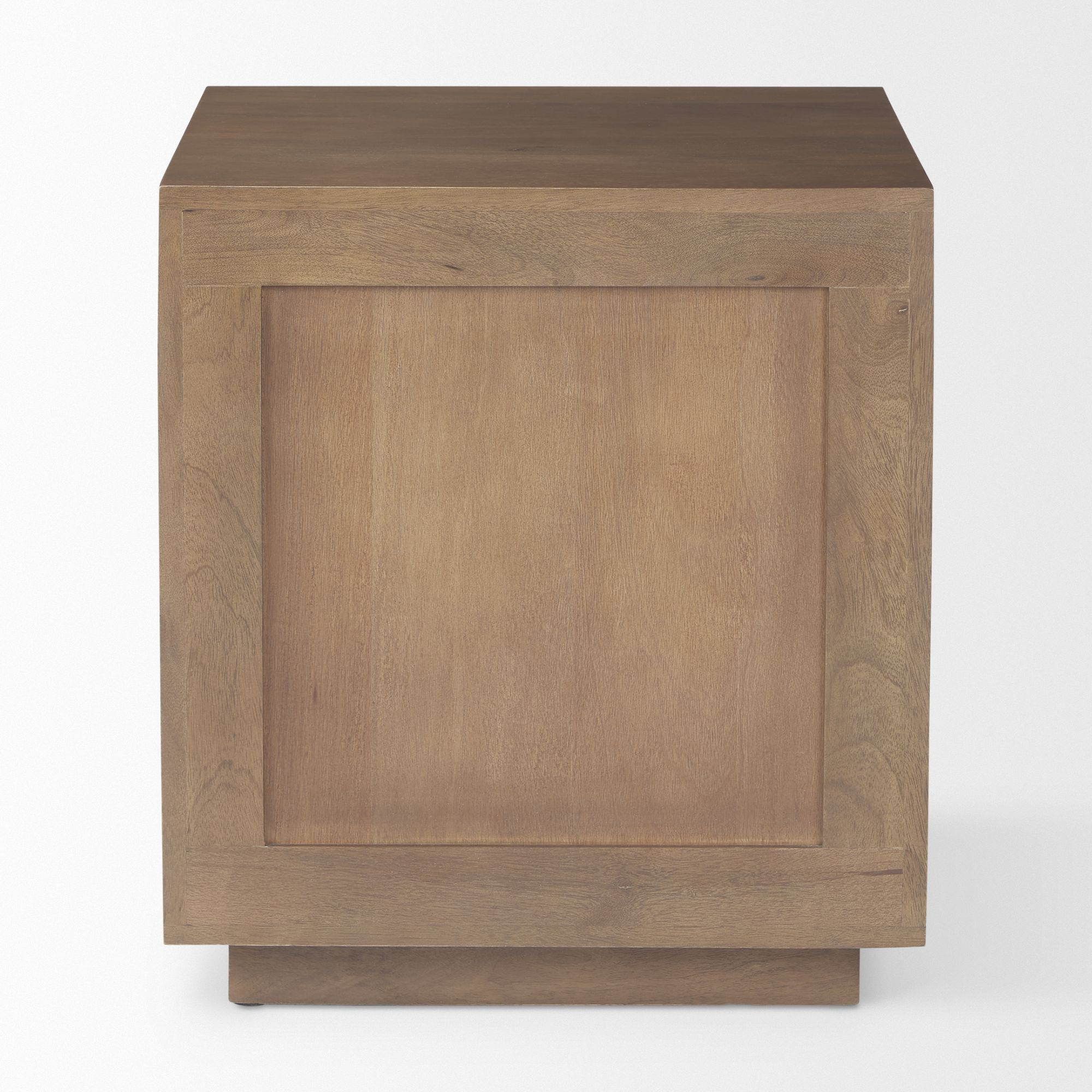 Mercana Grier End Table with Cane - Brown