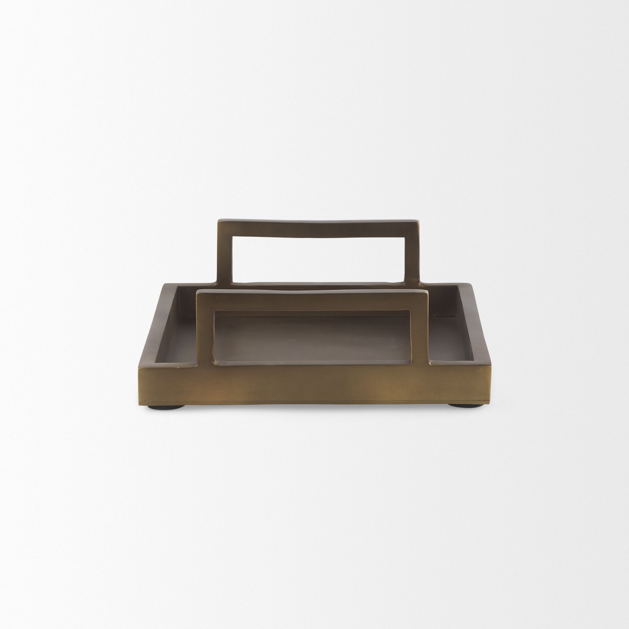 Mercana Shay Aluminium Tray - Bronze, Small