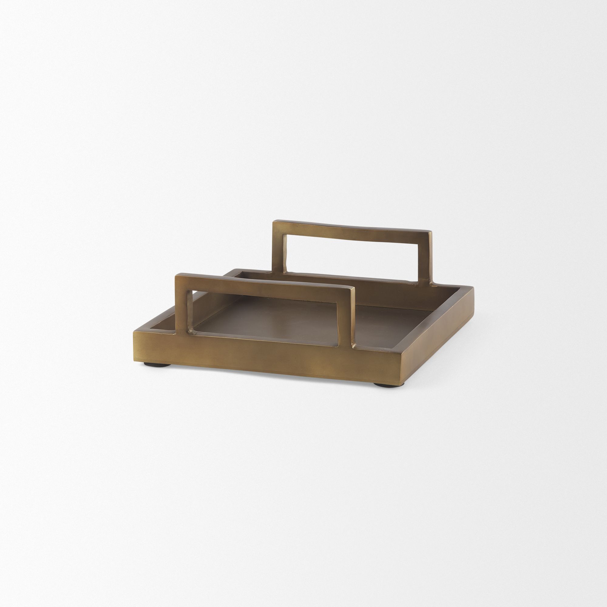 Mercana Shay Aluminium Tray - Bronze, Small