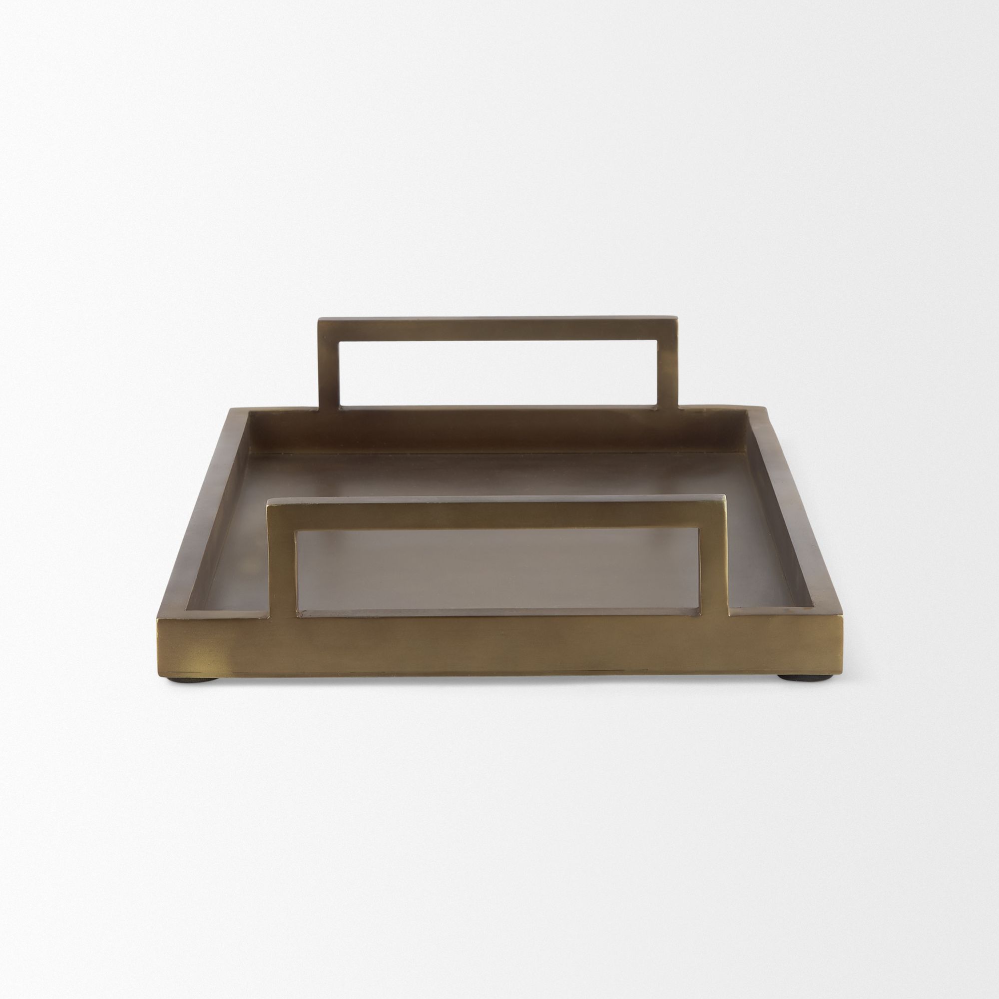 Mercana Shay Aluminium Tray - Bronze, Medium