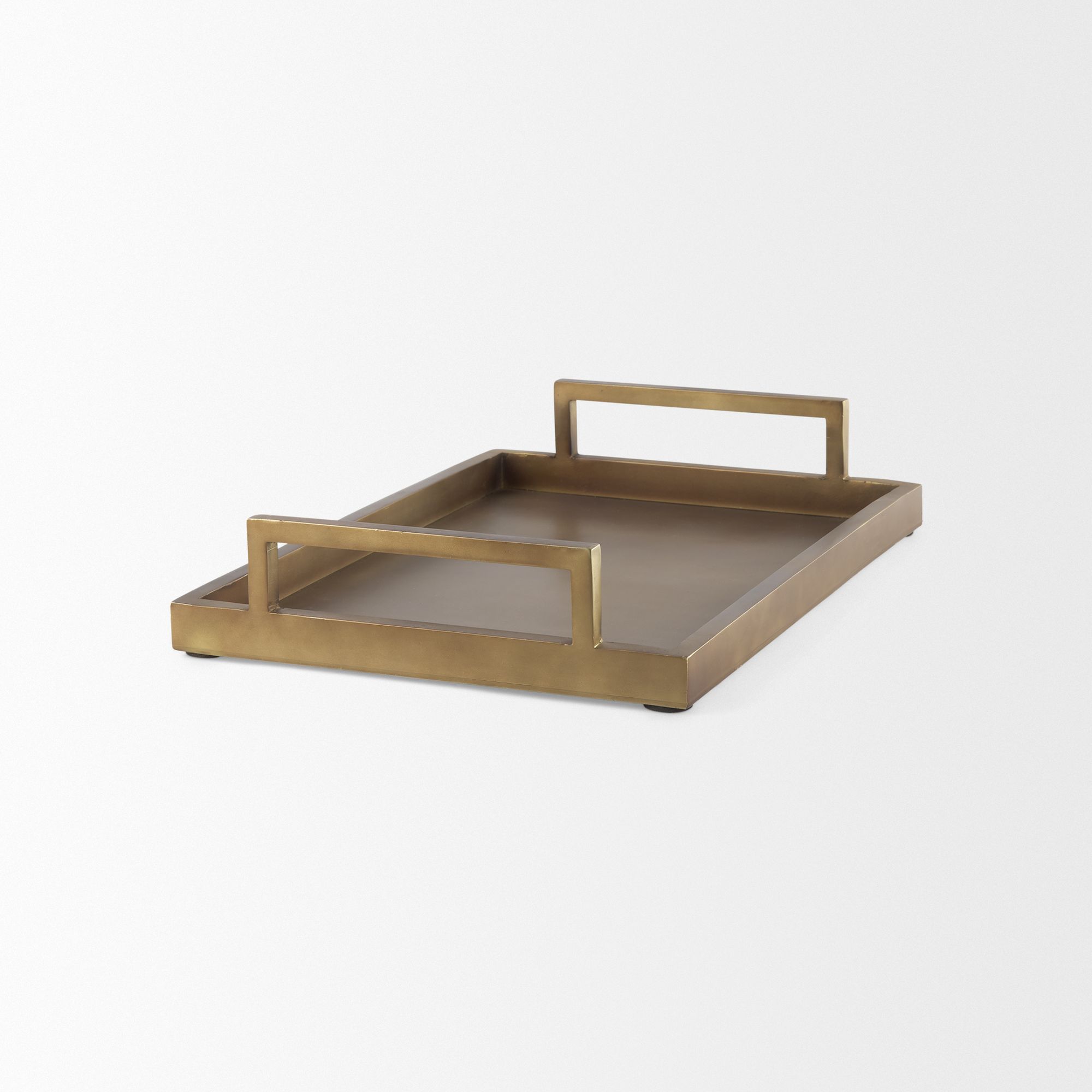 Mercana Shay Aluminium Tray - Bronze, Medium