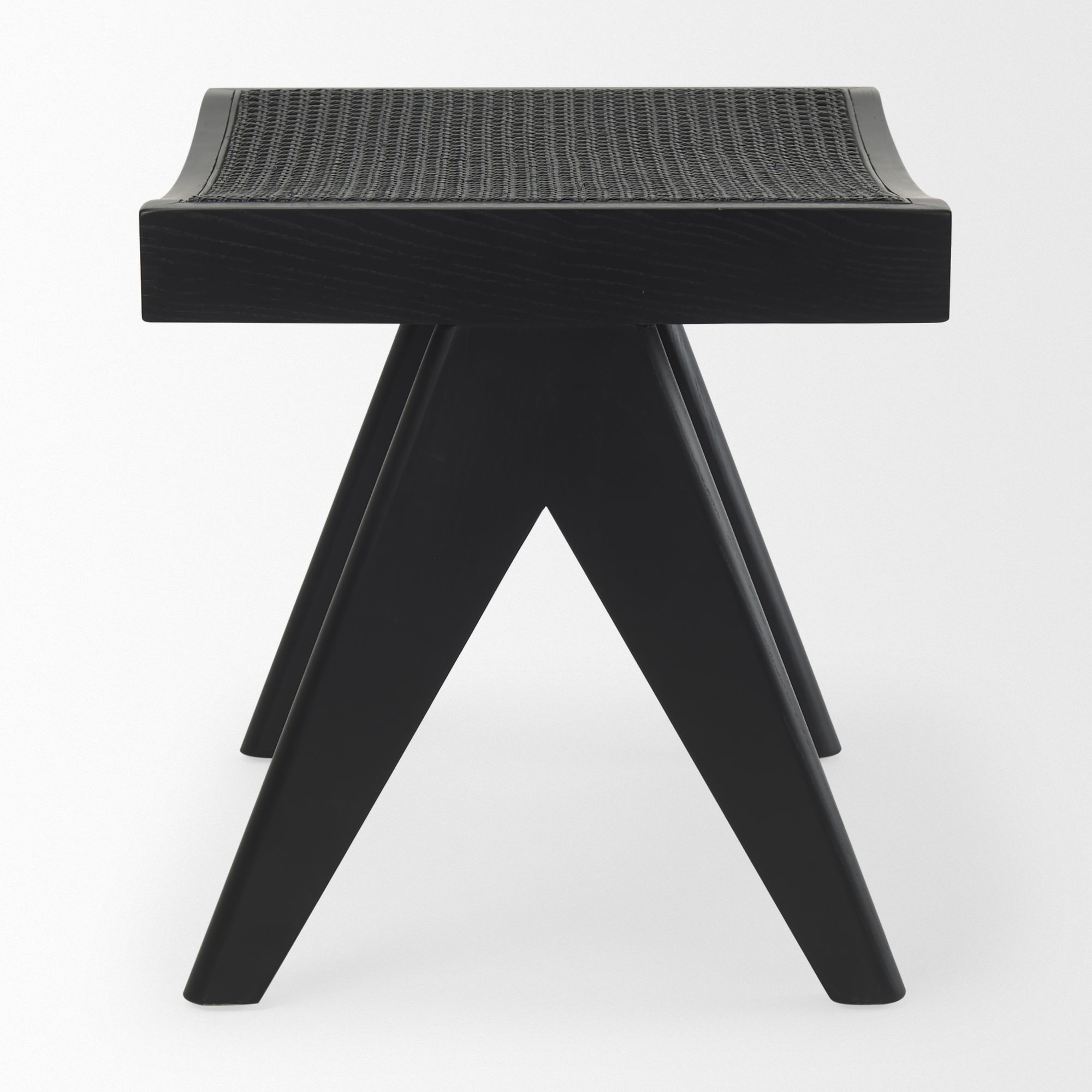 Mercana Arvin Stool - Black, Wood