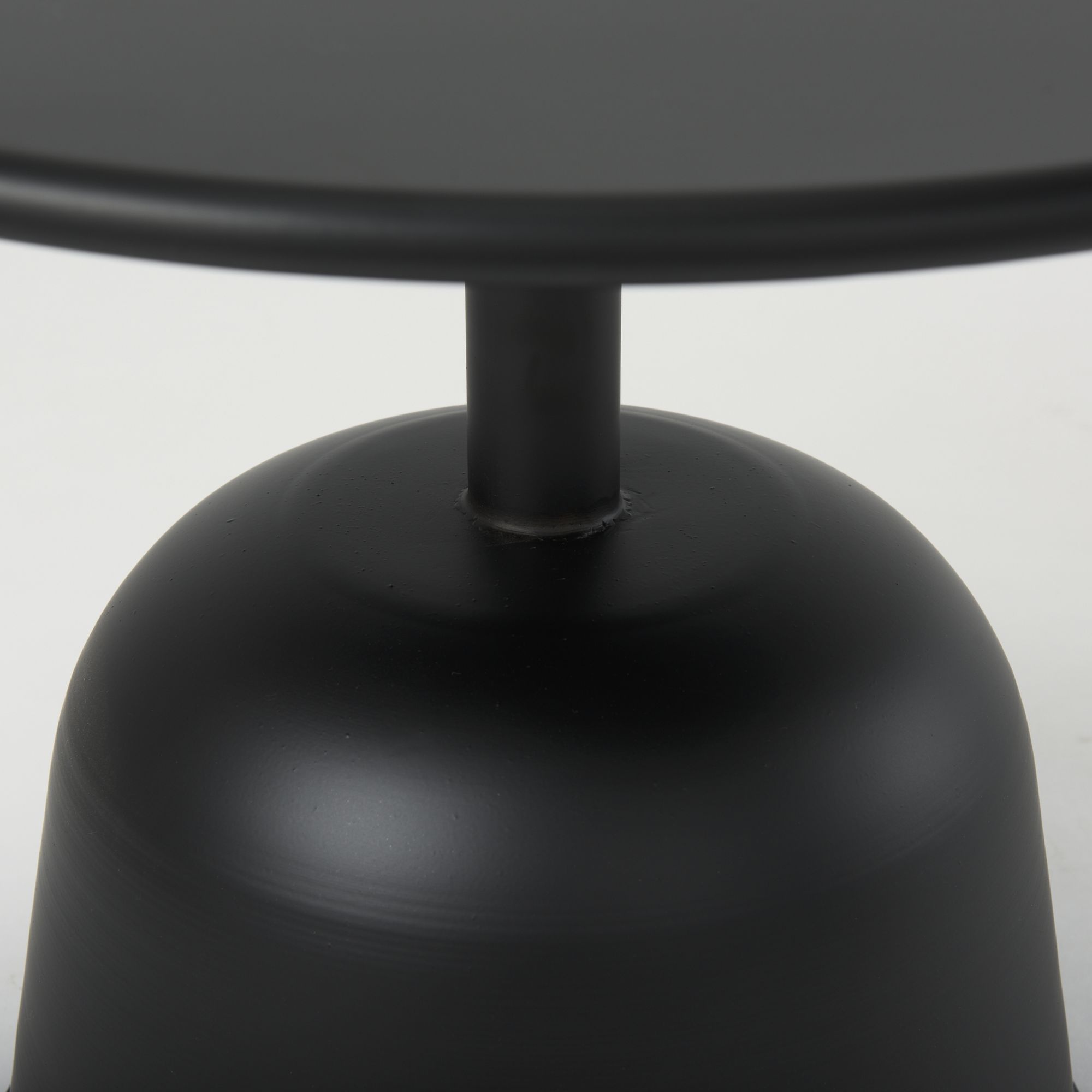 Mercana Talulla 15" Accent Table - Black, Metal