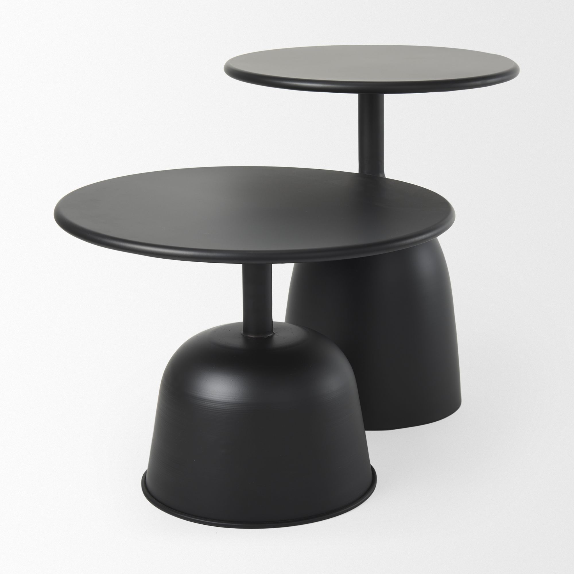 Mercana Talulla 15" Accent Table - Black, Metal