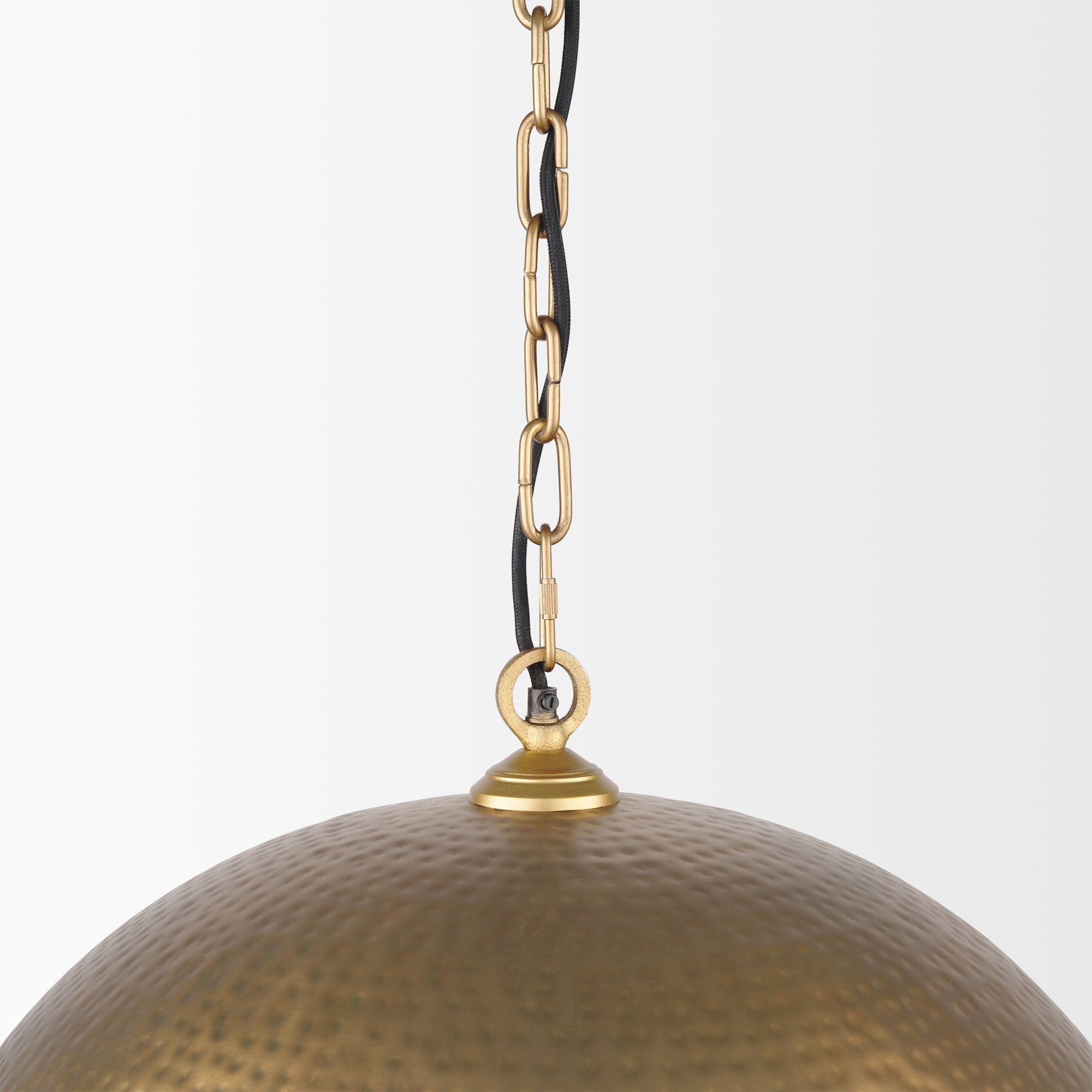 Mercana Karina 24" Round Pendant Light - Gold, Metal