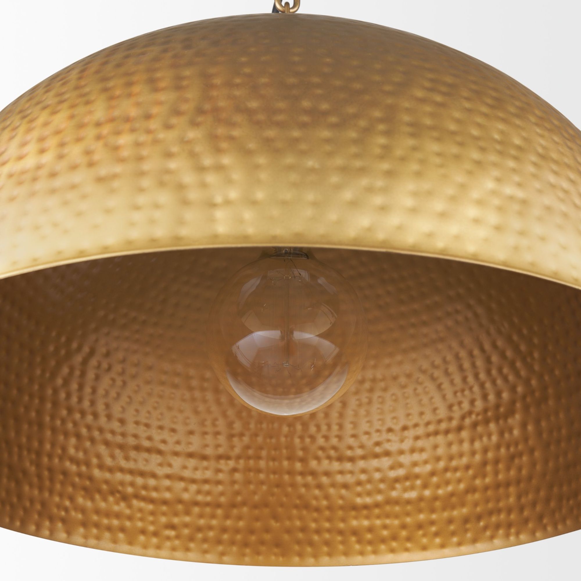 Mercana Karina 24" Round Pendant Light - Gold, Metal