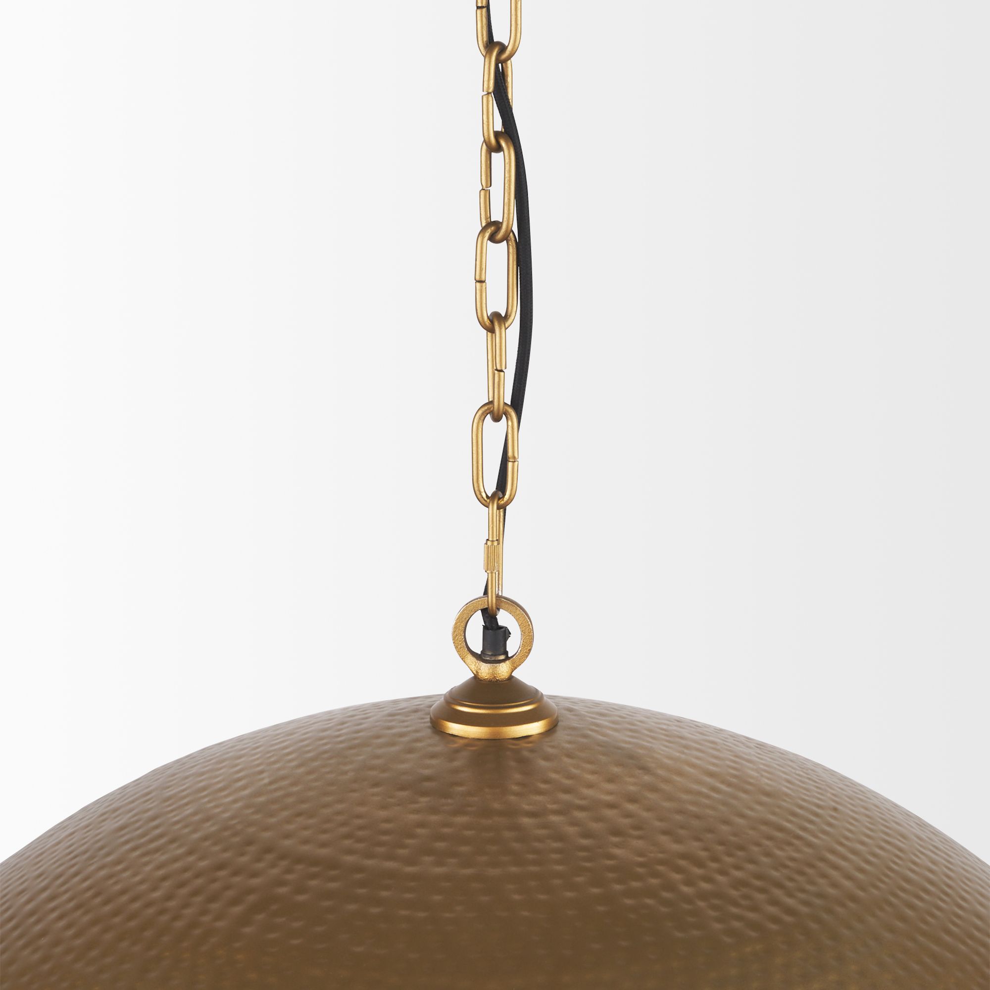 Mercana Karina 36" Round Pendant Light - Gold, Metal