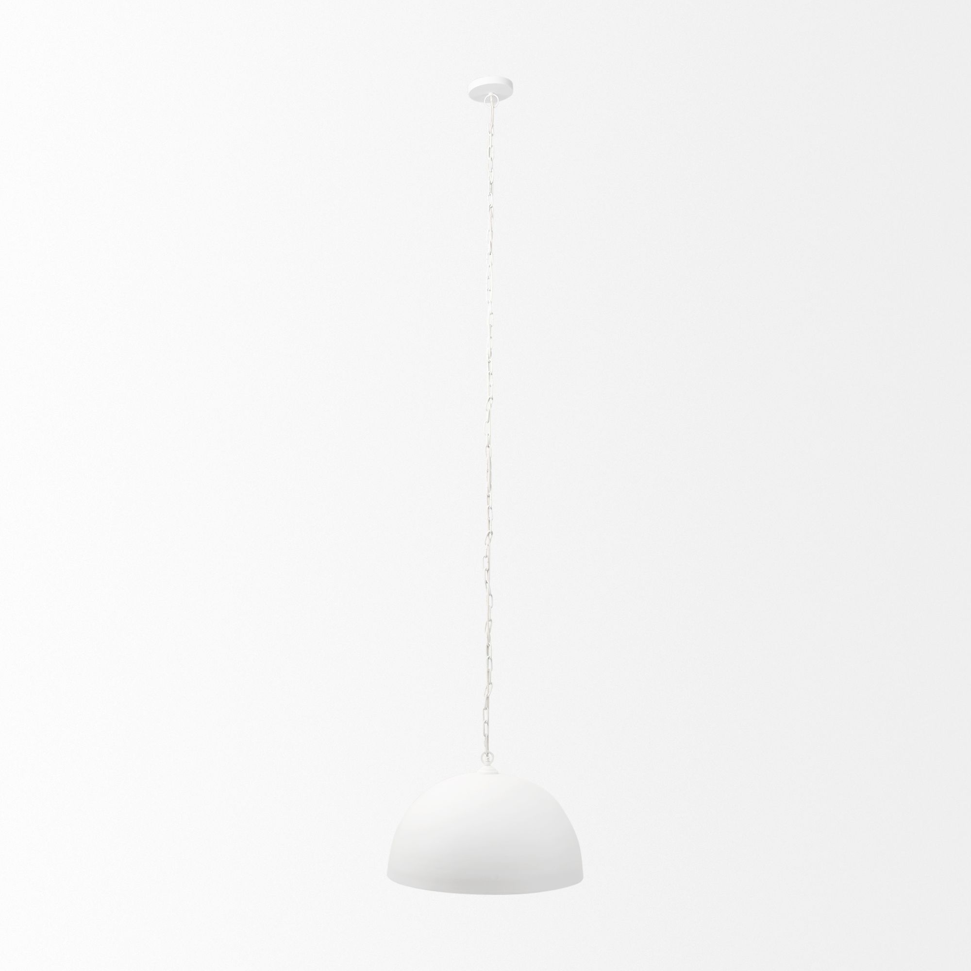 Mercana Juniper 24" Round Pendant Light - White