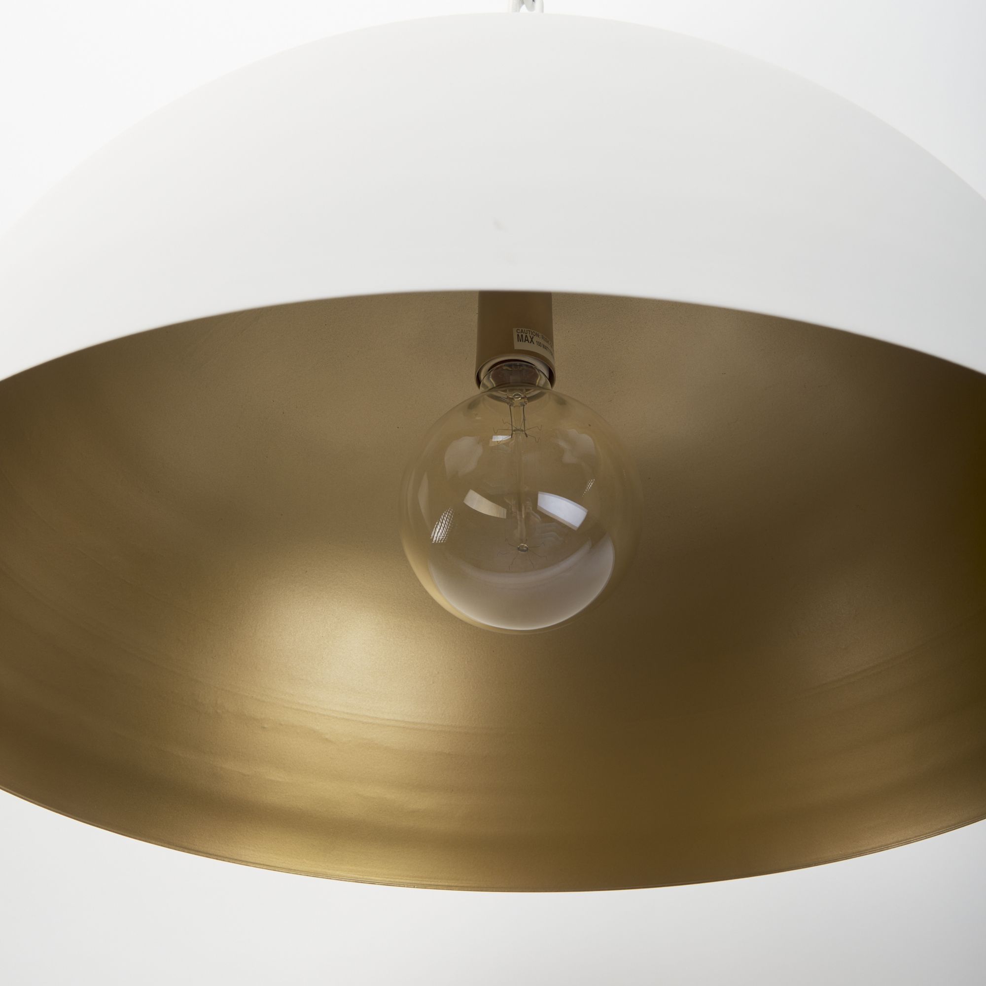 Mercana Juniper 24" Round Pendant Light - White