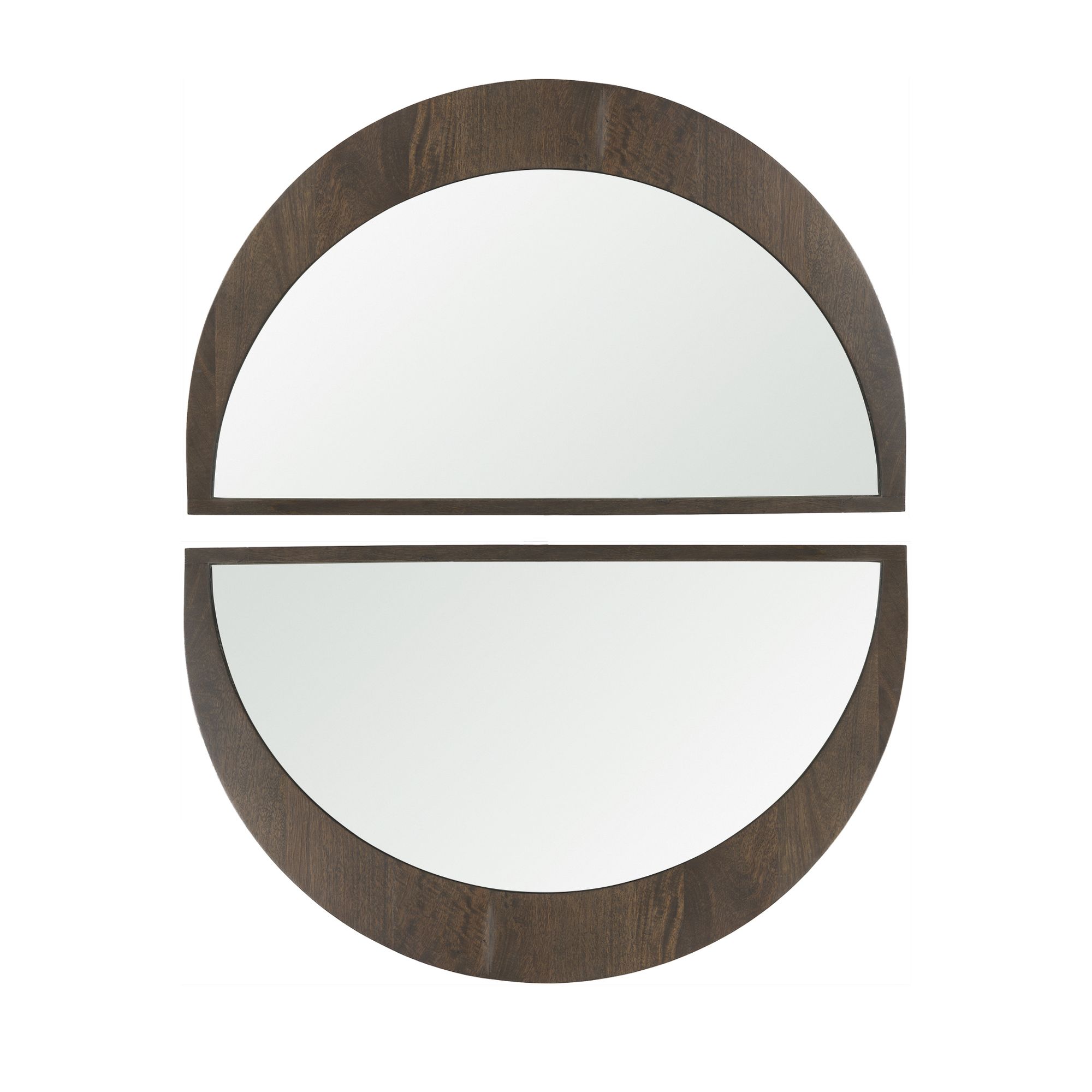 Mercana Celeste Small Mirror - Dark Brown