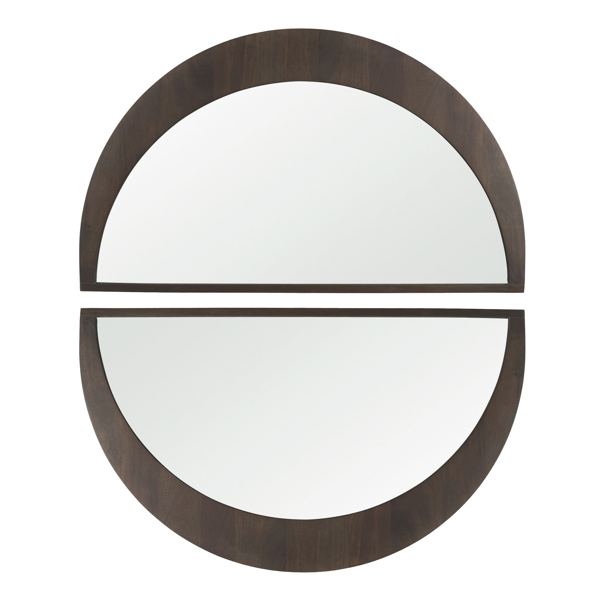 Mercana Celeste Large Mirror - Dark Brown