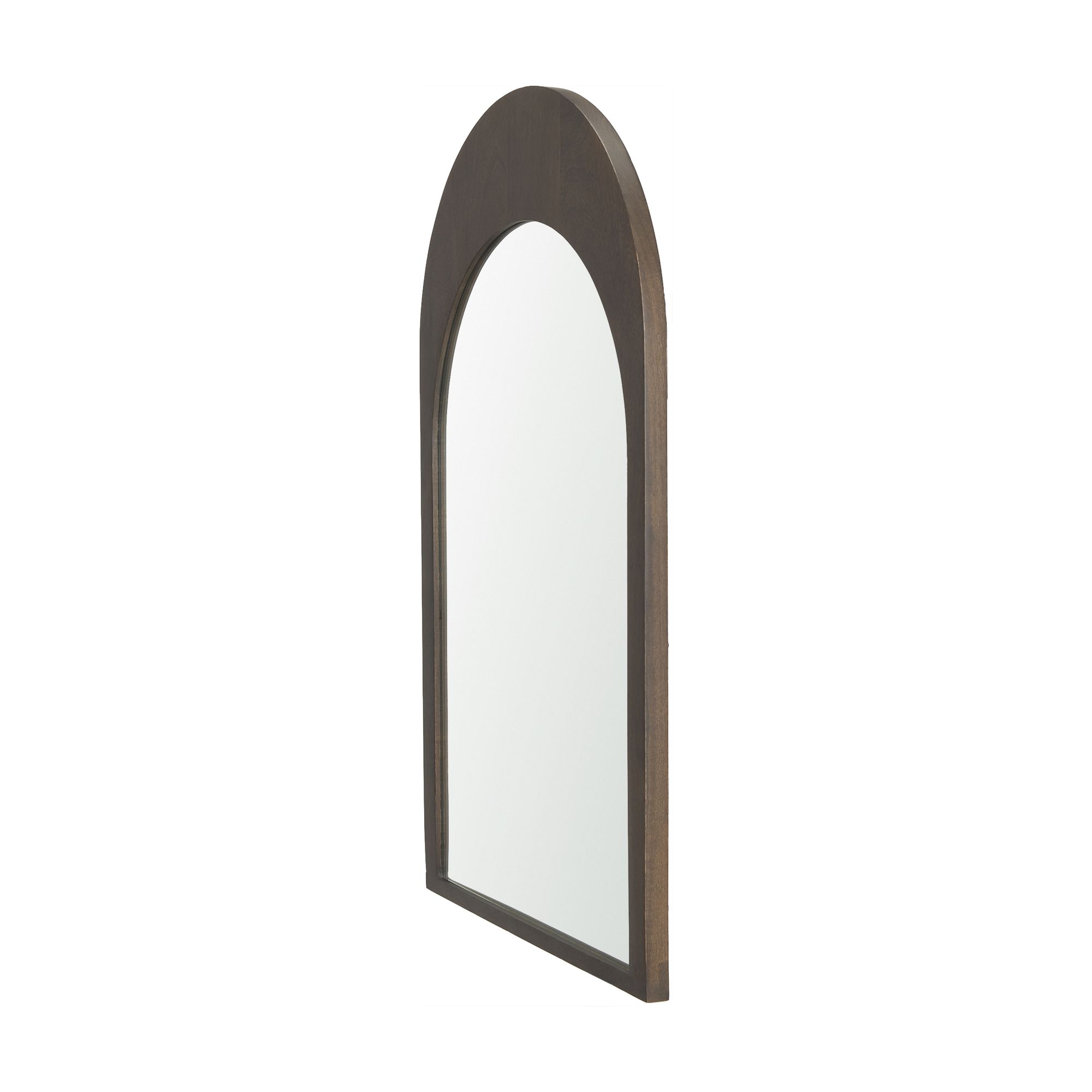 Mercana Celeste Arched Mirror - Dark Brown