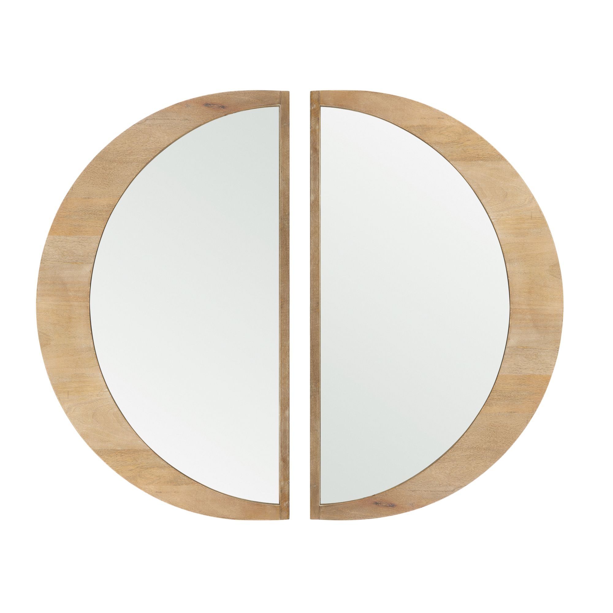 Mercana Celeste Small Mirror - Light Brown