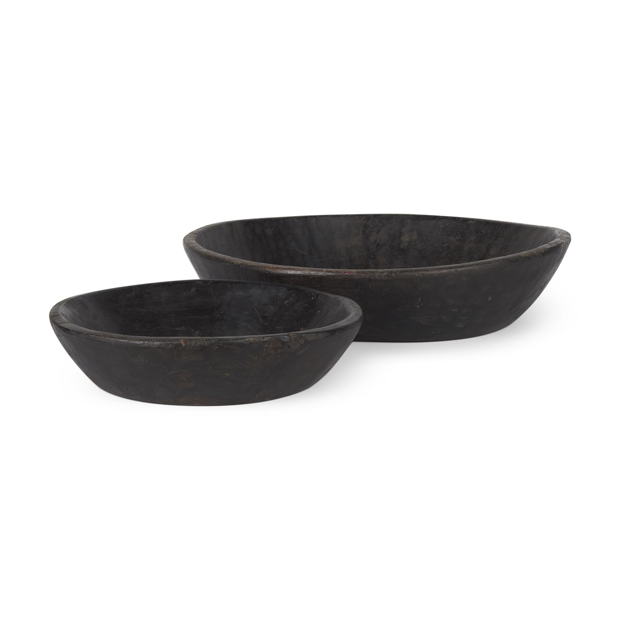 Mercana - Nikita Light-Wash Reclaimed Wood Bowls (Set)