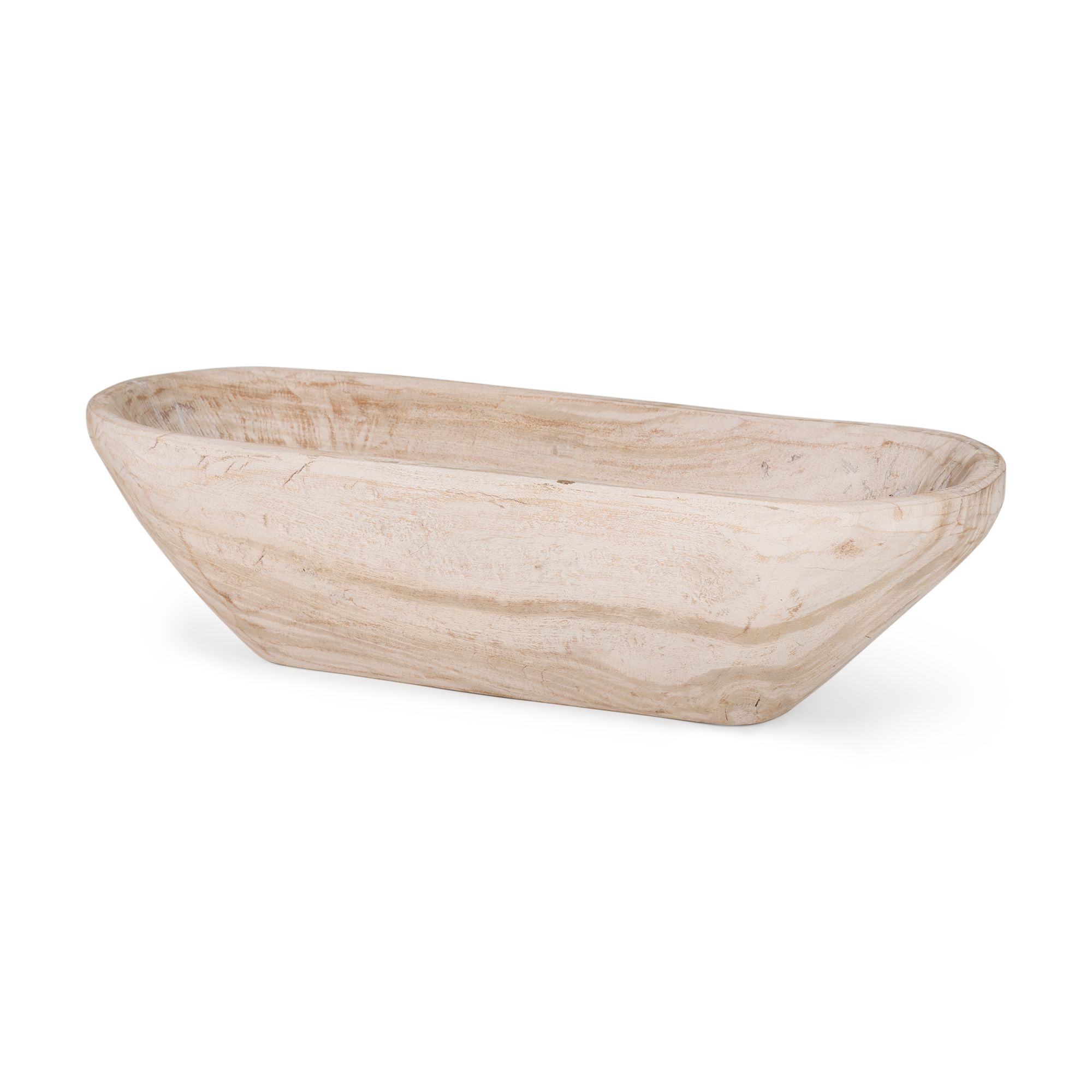 Mercana - Athena Oblong Reclaimed Wood Bowl