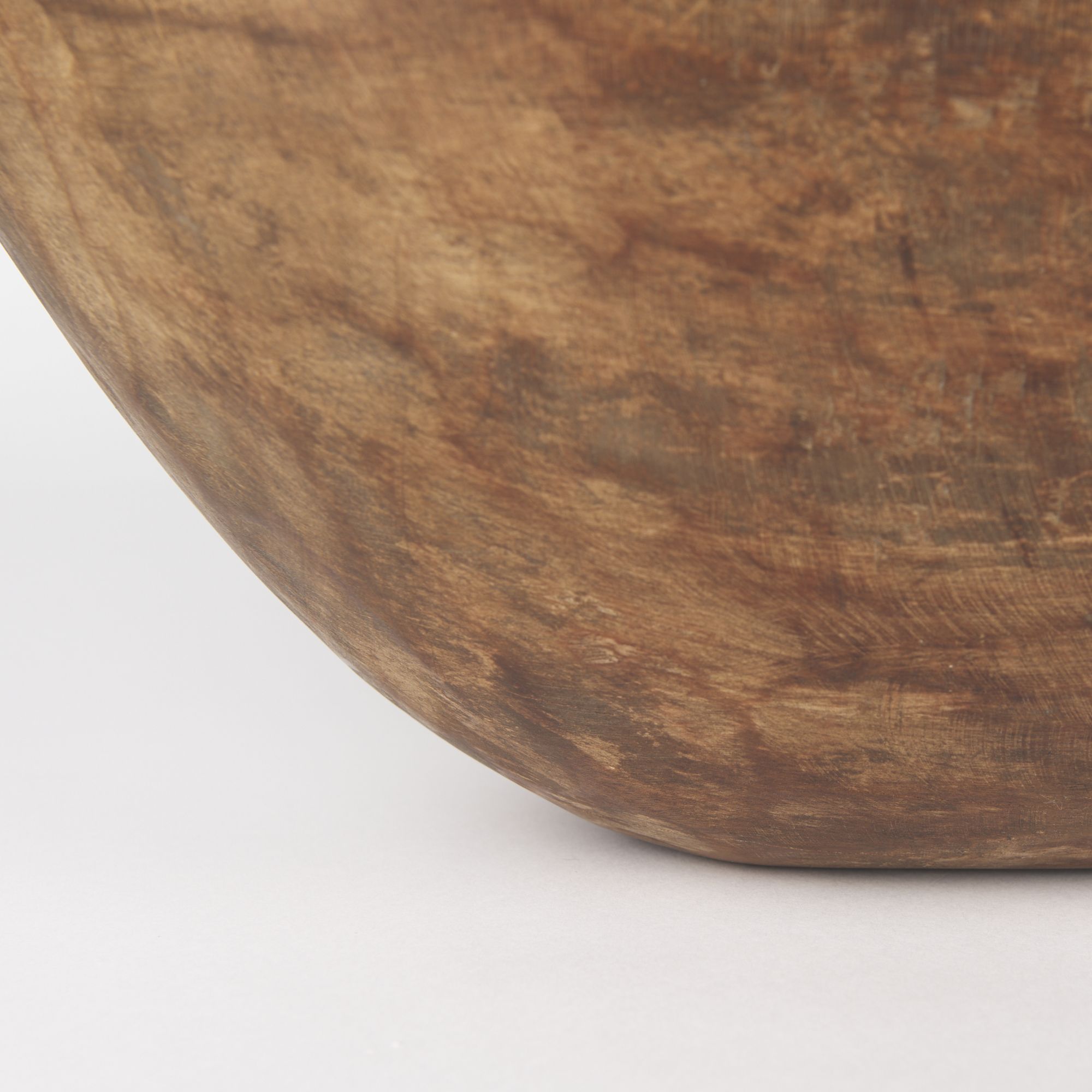 Mercana Athena Oblong Reclaimed Wood Bowl - Brown