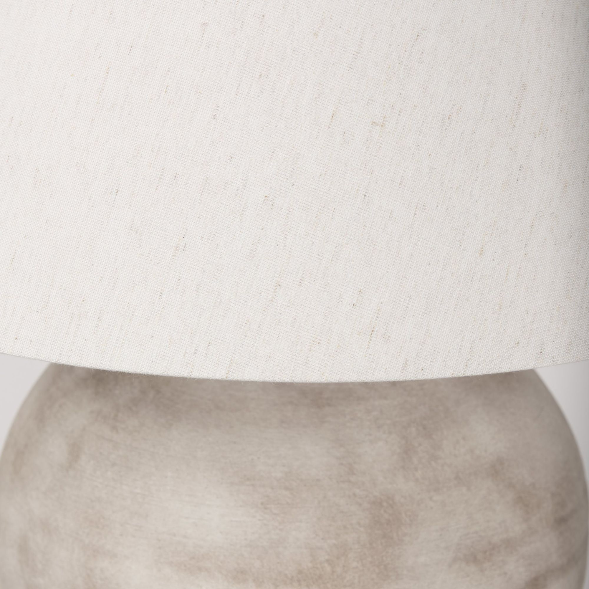 Mercana Marvin Ceramic Table Lamp - Taupe