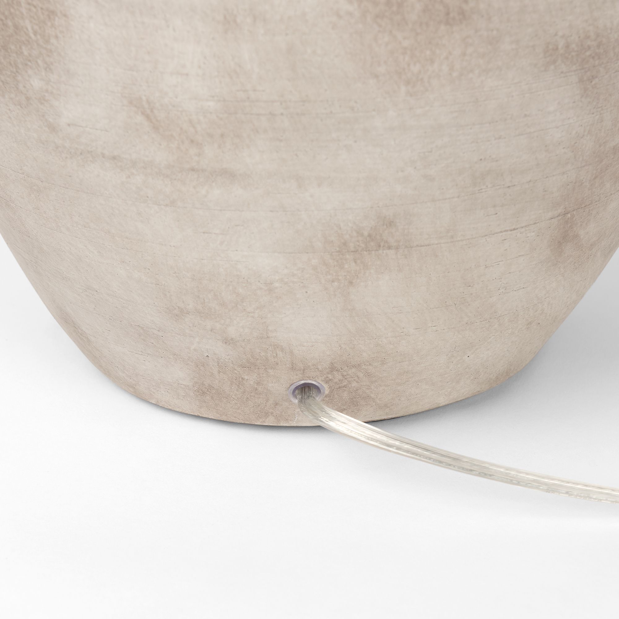 Mercana Marvin Ceramic Table Lamp - Taupe