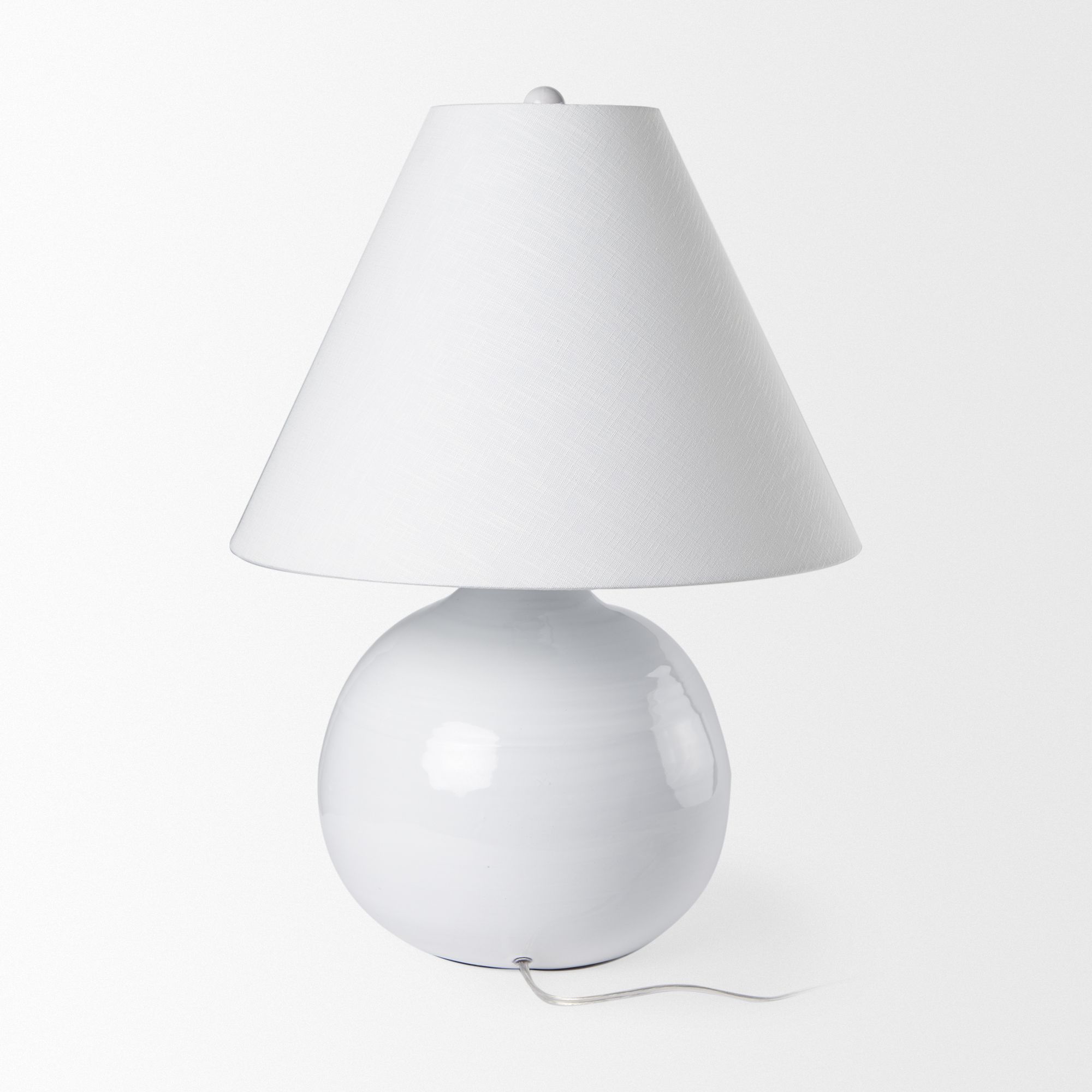 Mercana Mehdi Ceramic Table Lamp - White