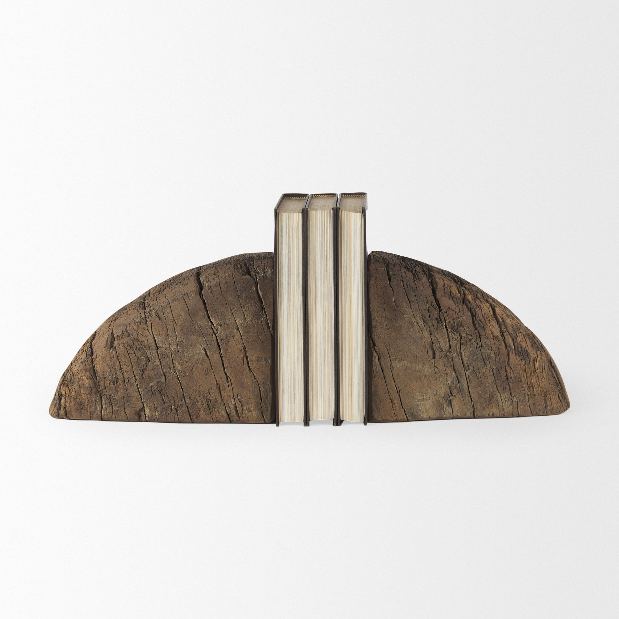 Mercana - Incana Handmade Reclaimed Wooden Bookends