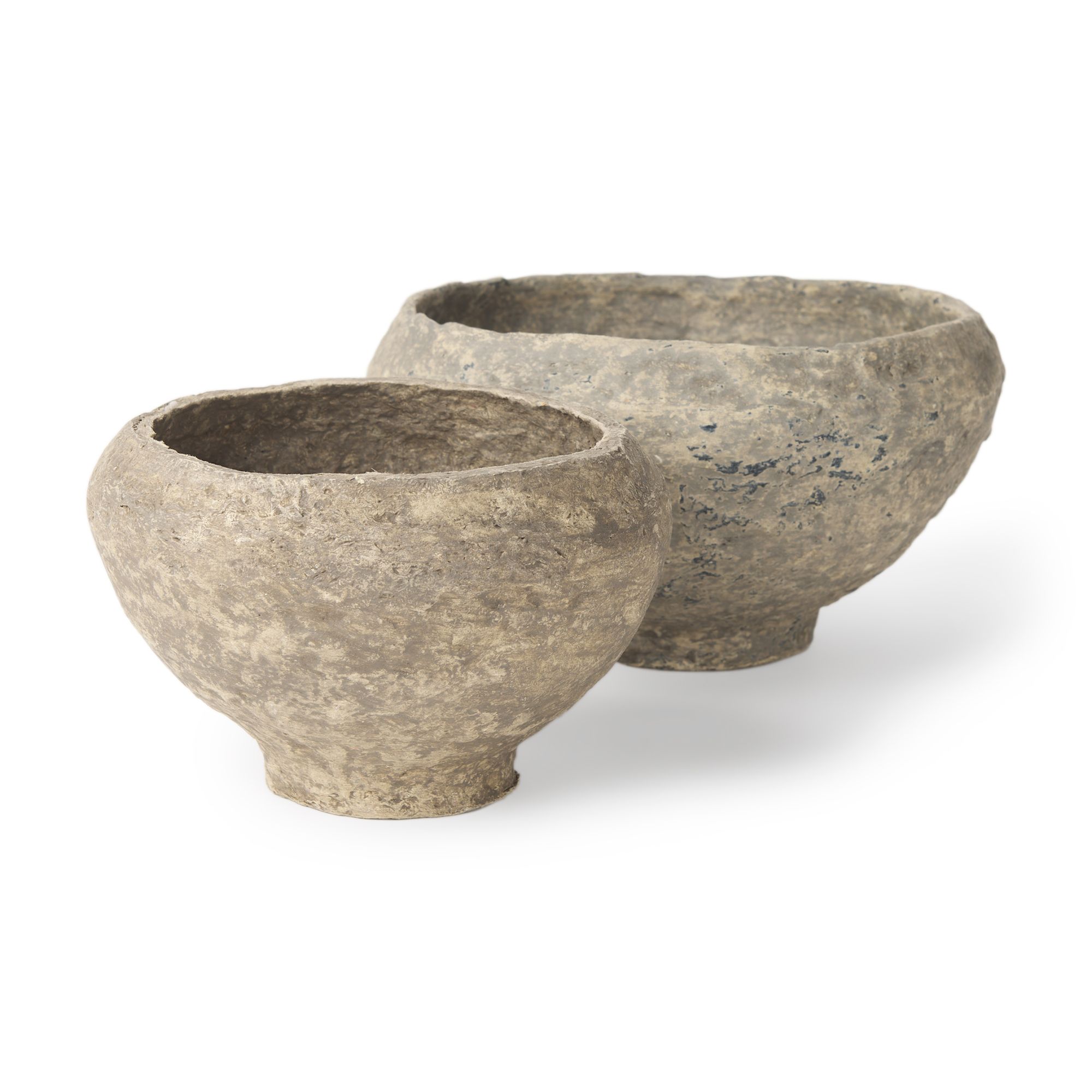 Mercana - Sonu Paper Mache Half-Pot Bowls (Set)