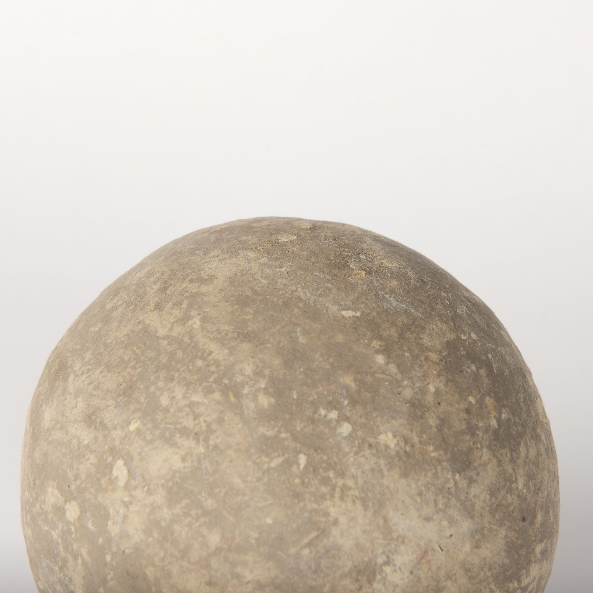 Mercana Sunita Paper Mache Orbs (Set of 3) - Gray