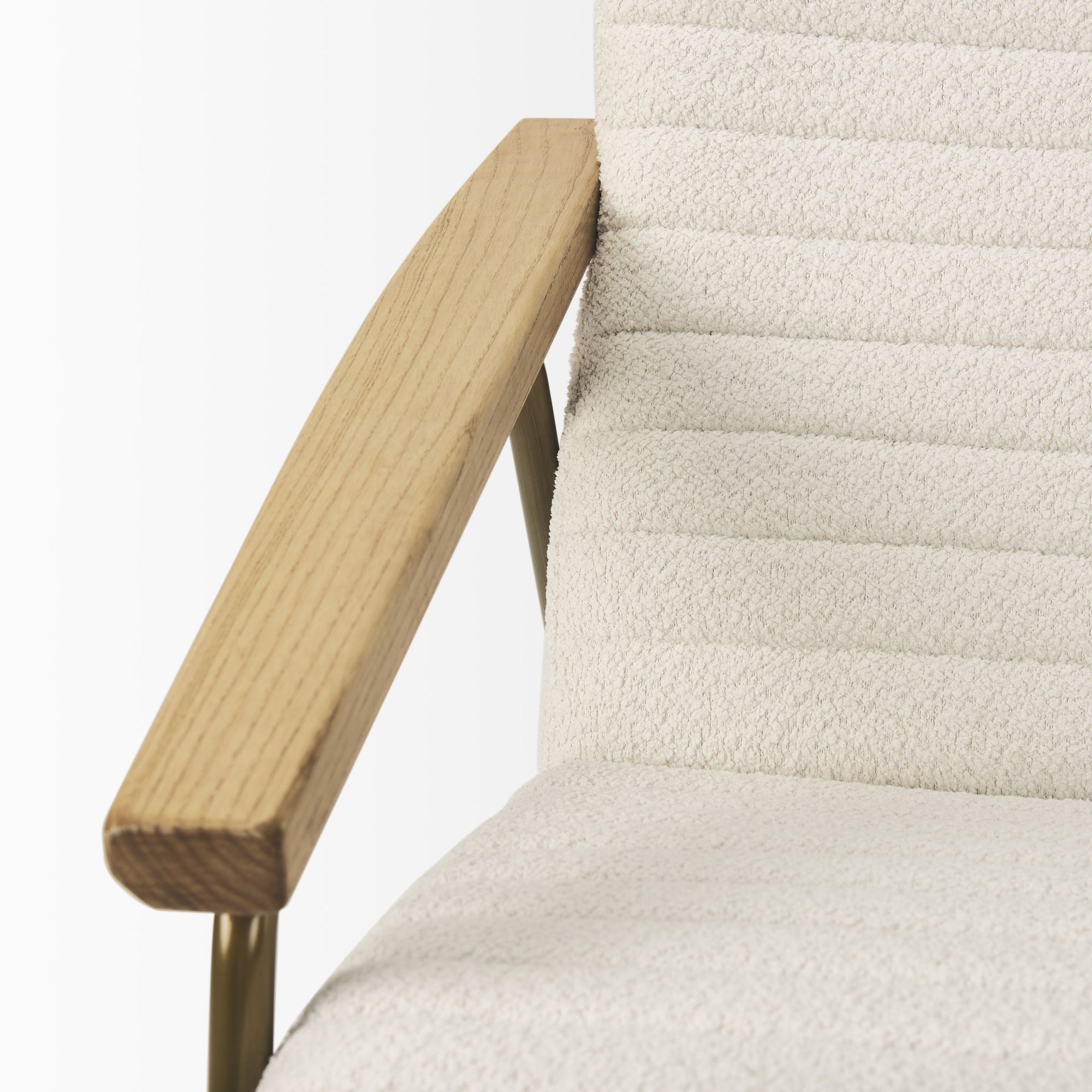 Mercana Grosjean Accent Chair - Cream