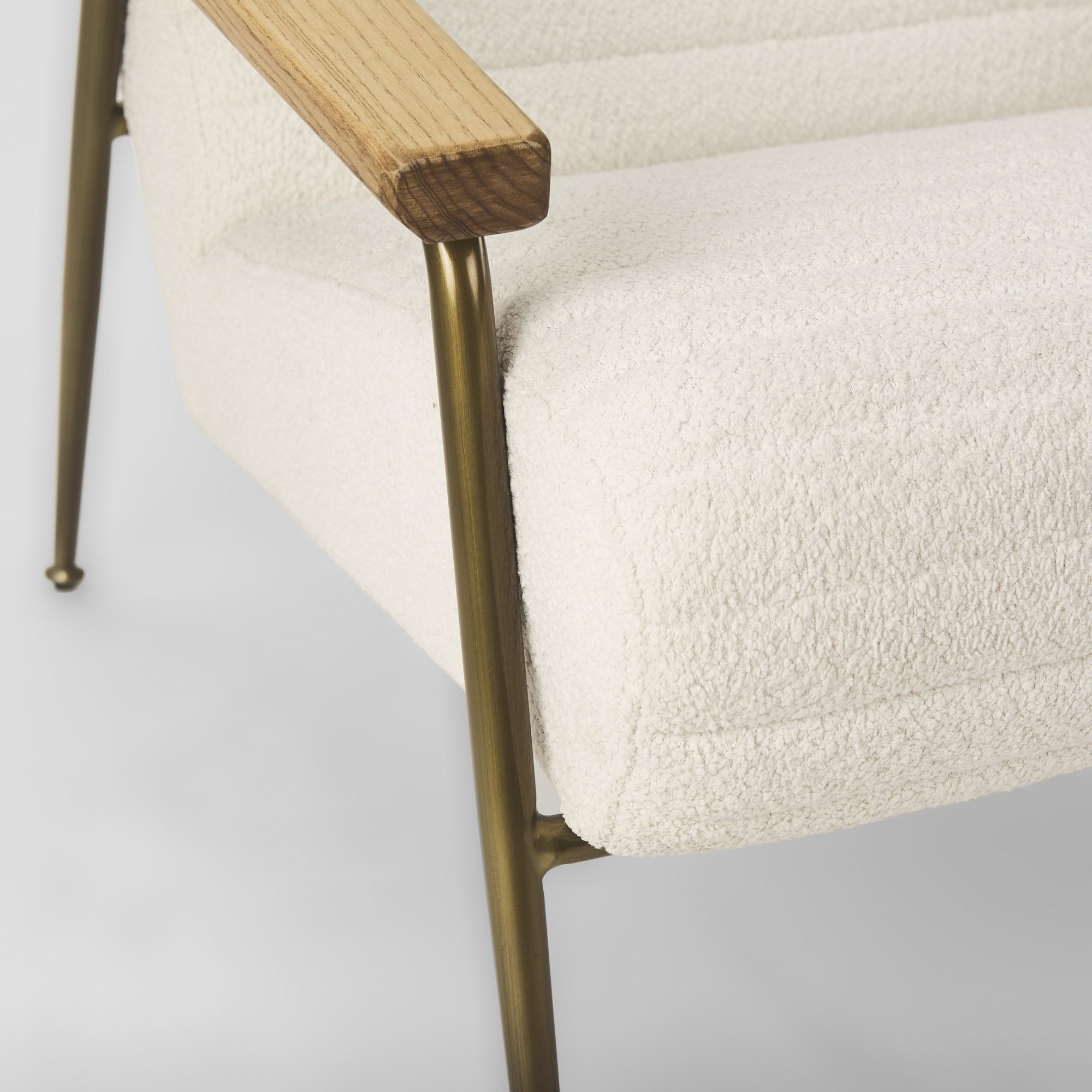 Mercana Grosjean Accent Chair - Cream