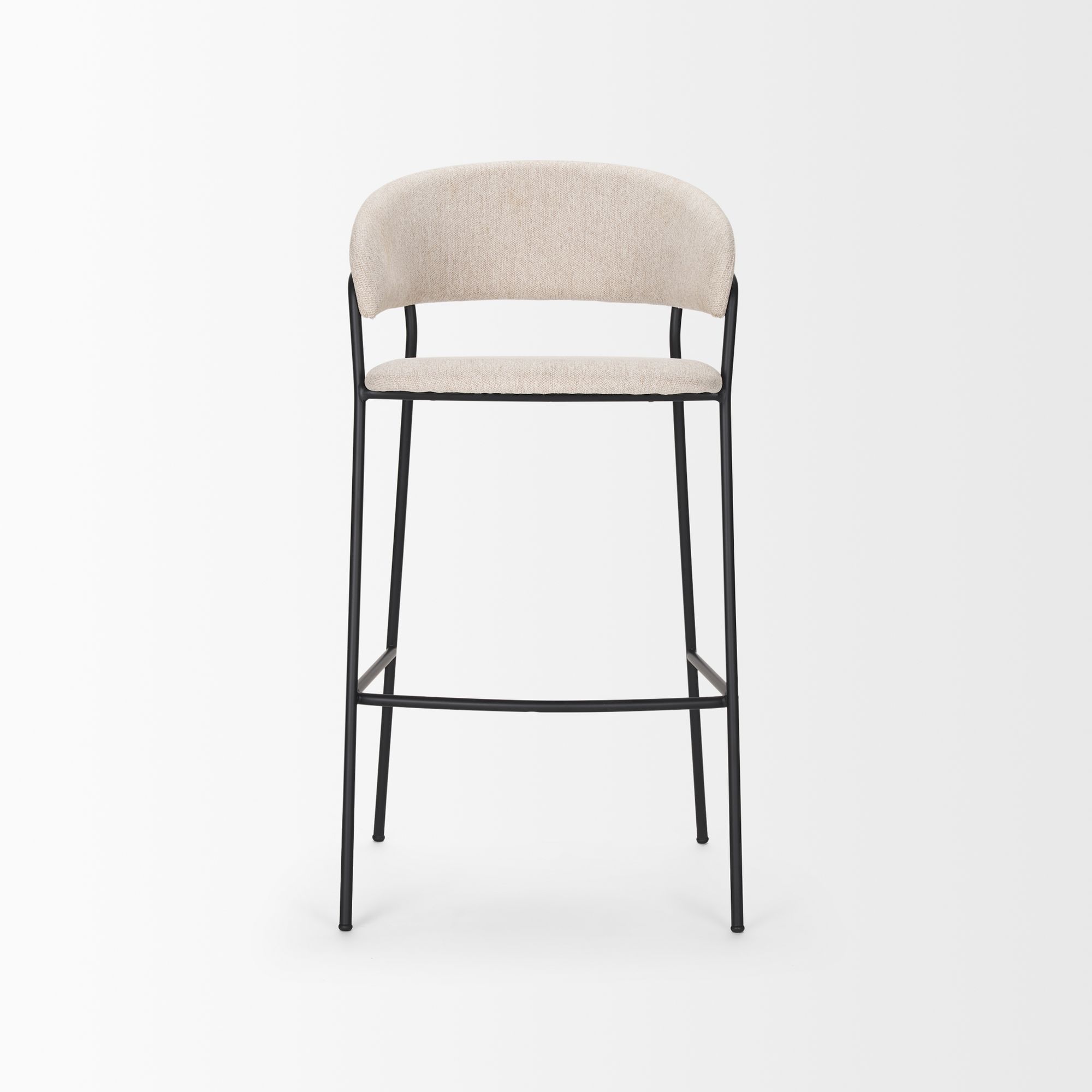 Mercana Carolyn 40" Counter Stool - Oatmeal