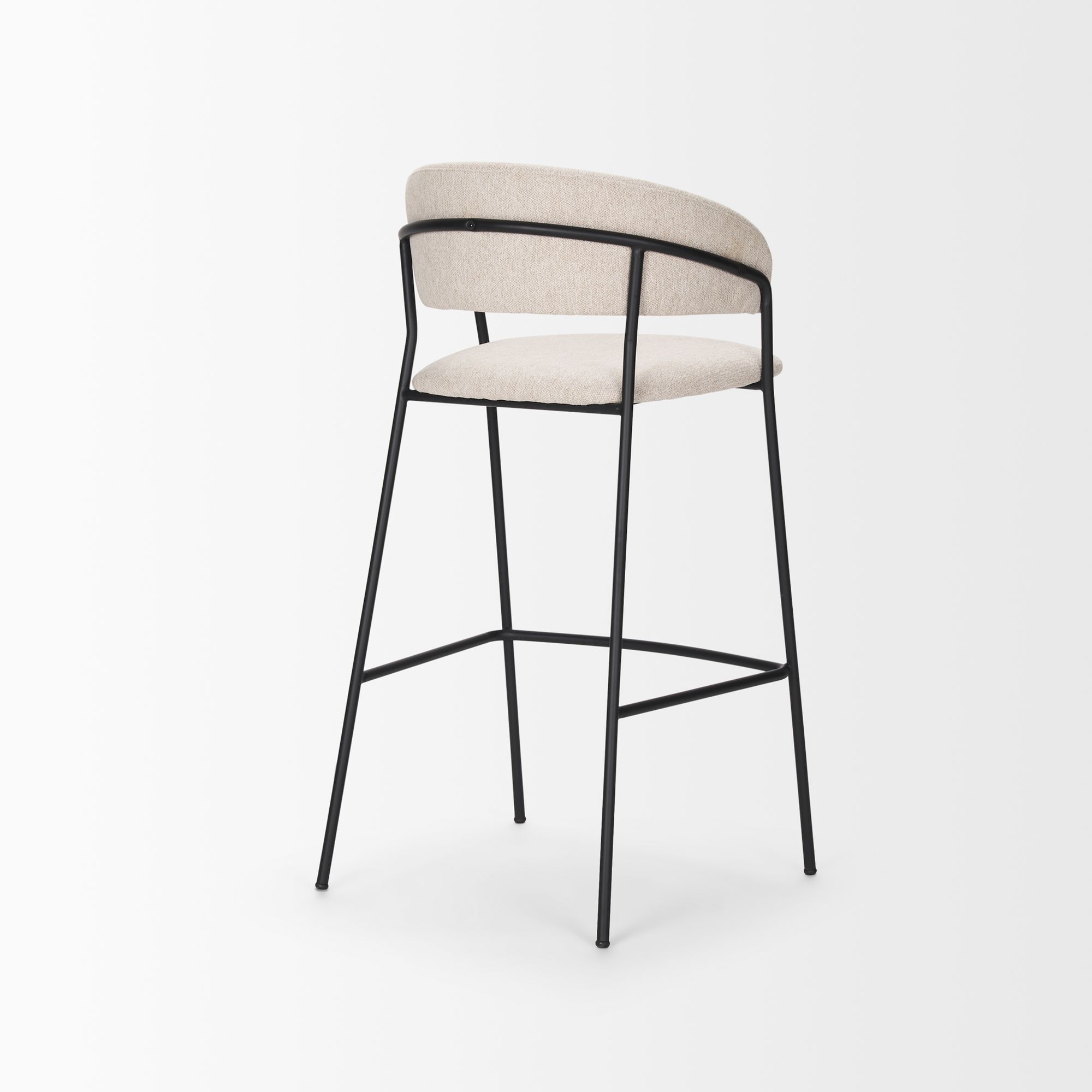 Mercana Carolyn 40" Counter Stool - Oatmeal