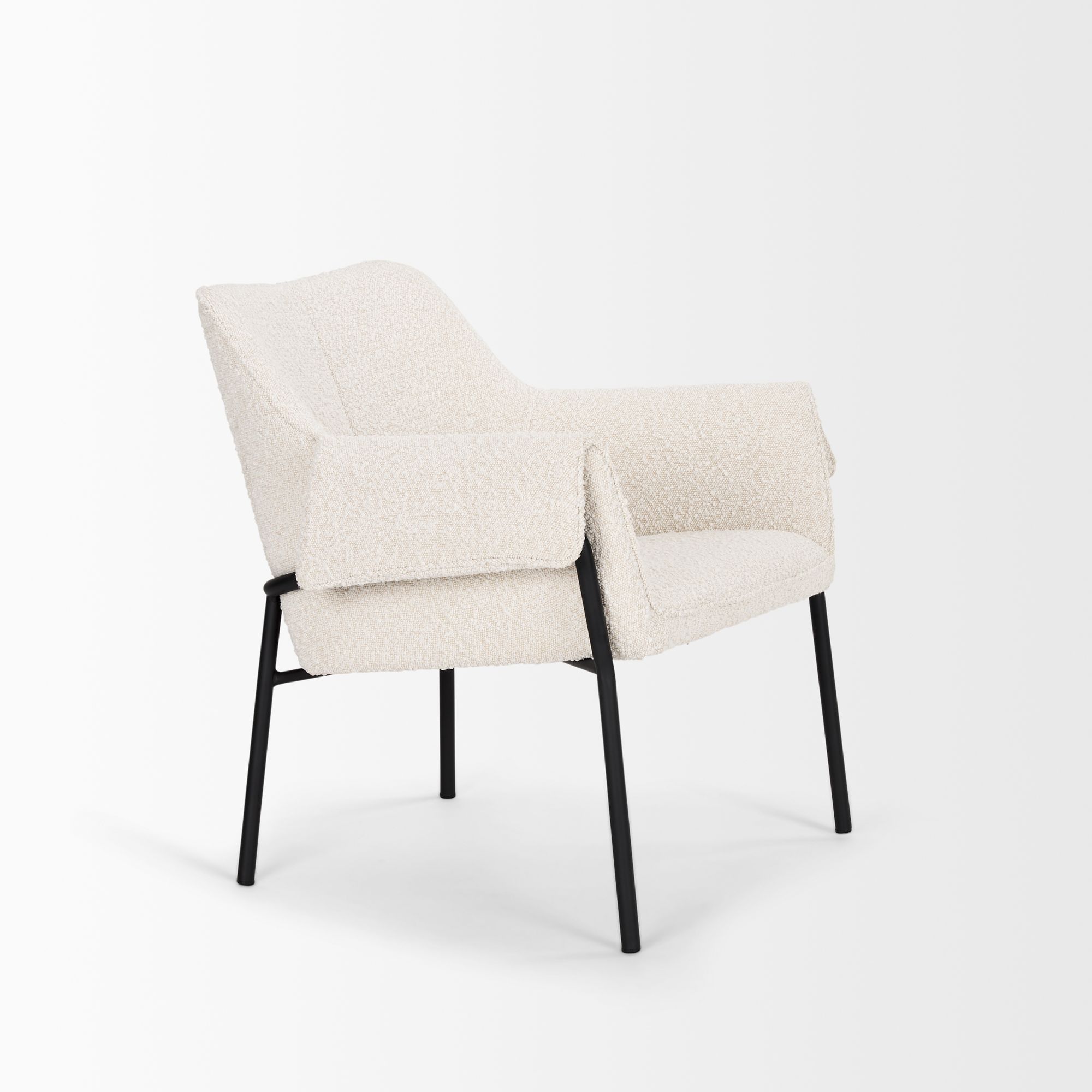 Mercana Brently Accent Chair - Cream