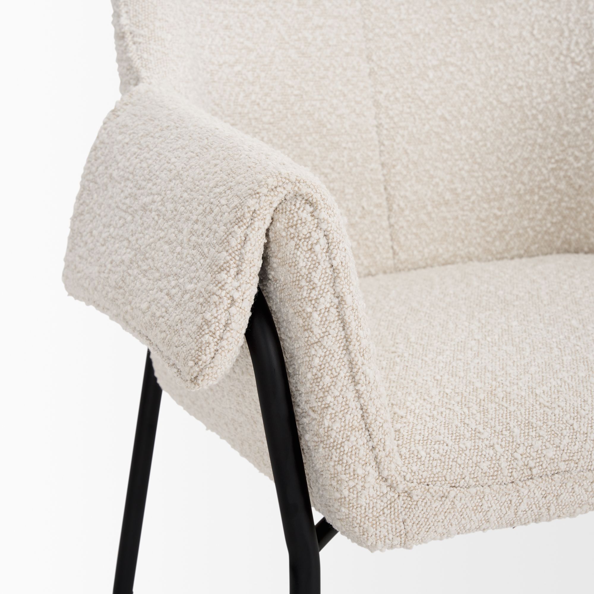 Mercana Brently Accent Chair - Cream