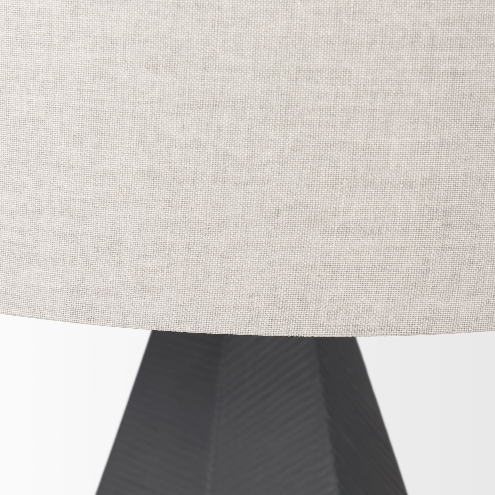 Mercana Piven Table Lamp with Gray Wash Textured Ceramic - Gray