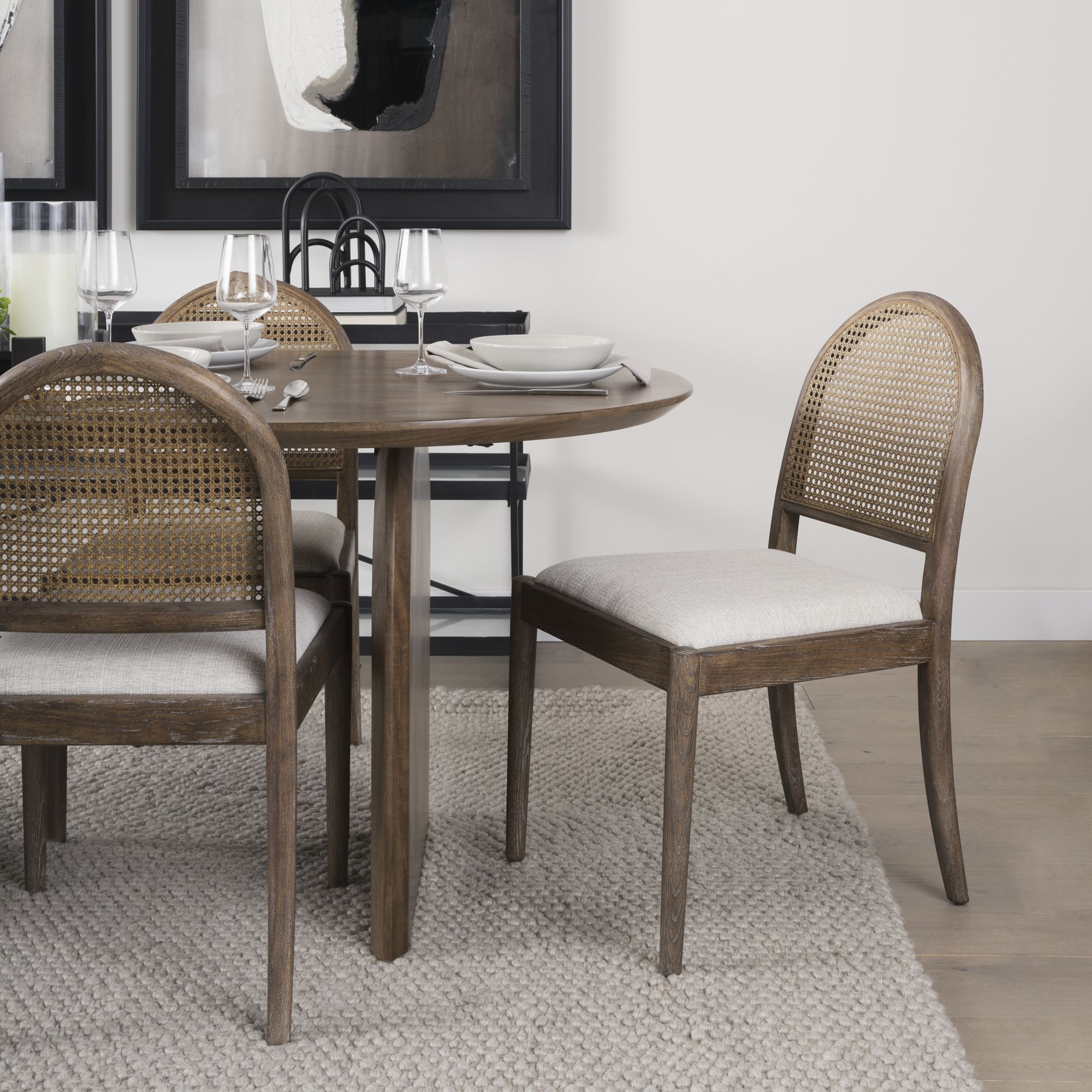 Mercana - Elle Dining Chair in Brown, Wood