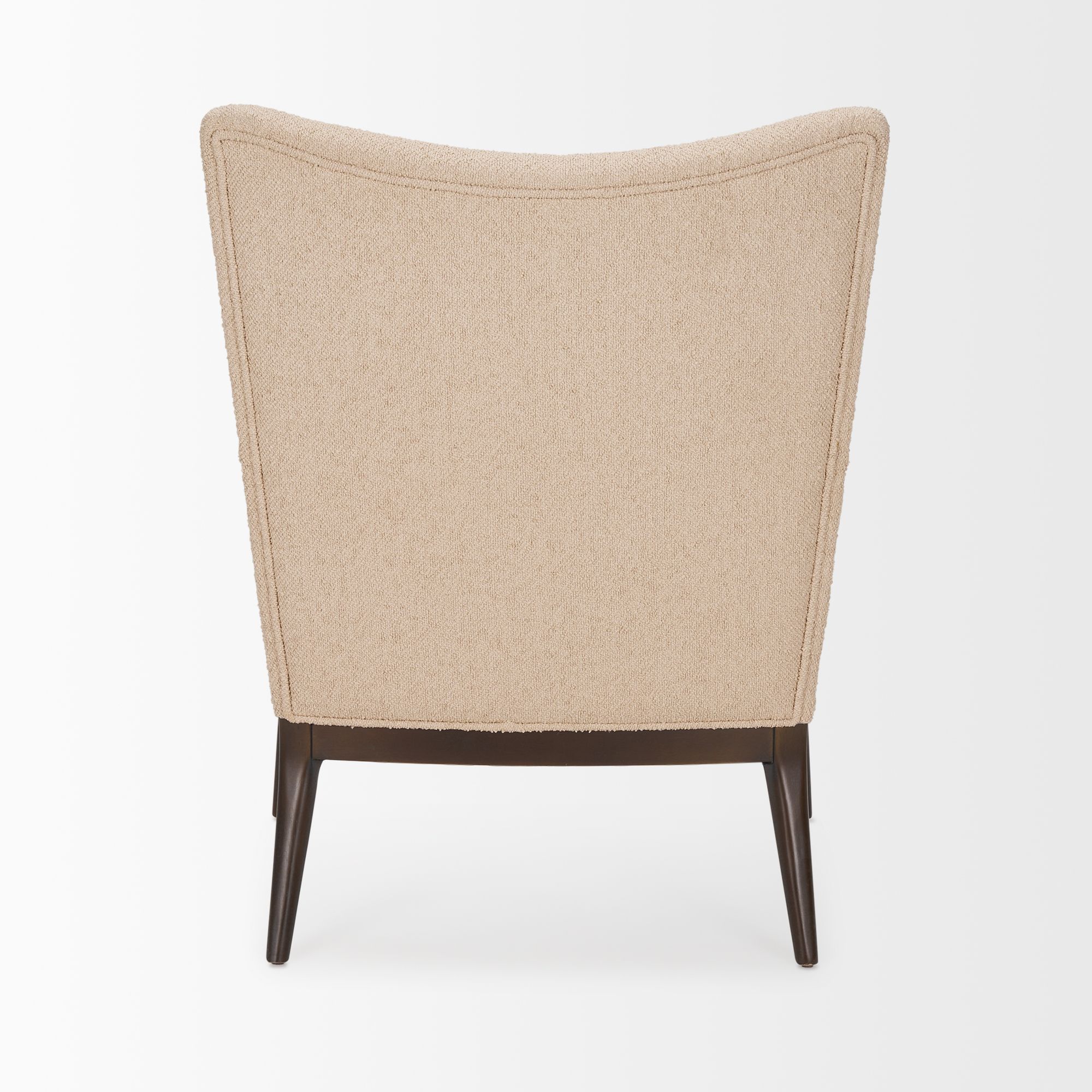 Mercana - Argent Accent Chair in Beige, Boucle