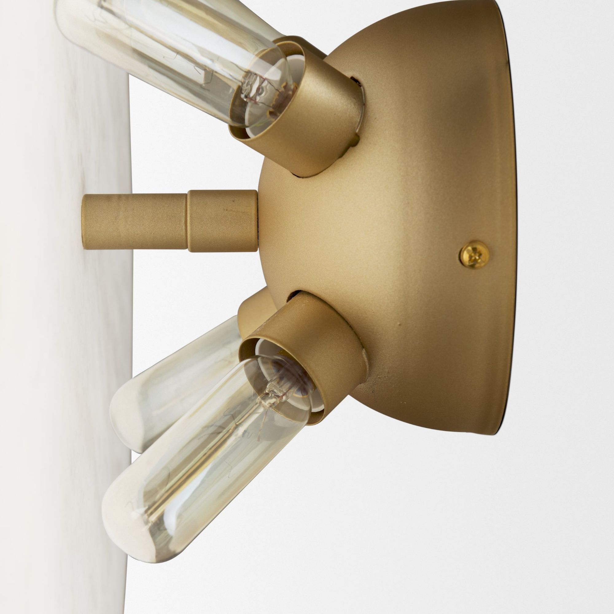 Mercana - Dolly Brushed Gold Metal with Alabaster Shade 4-Light Wall Sconce