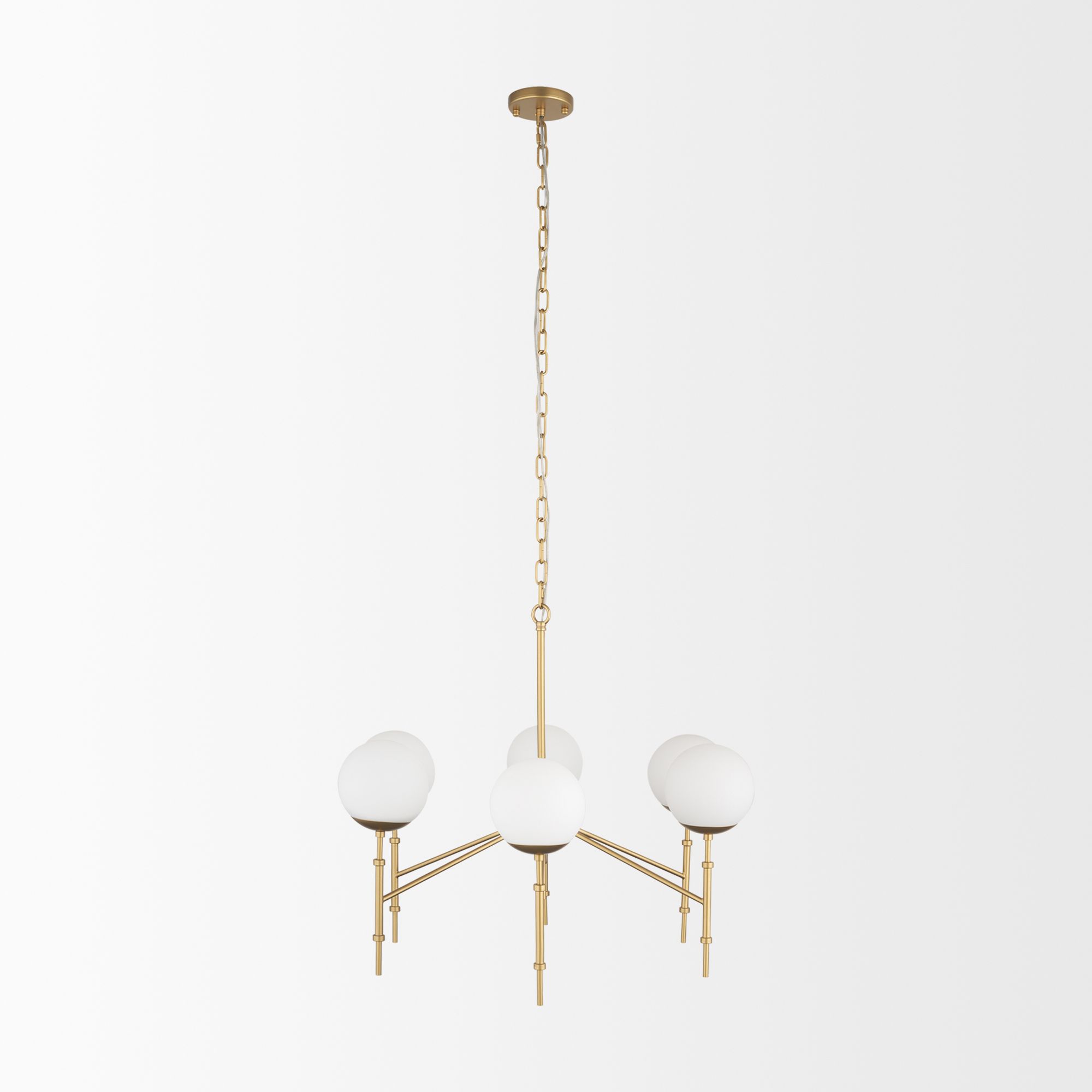 Mercana Edie 6 Light Chandelier - Gold