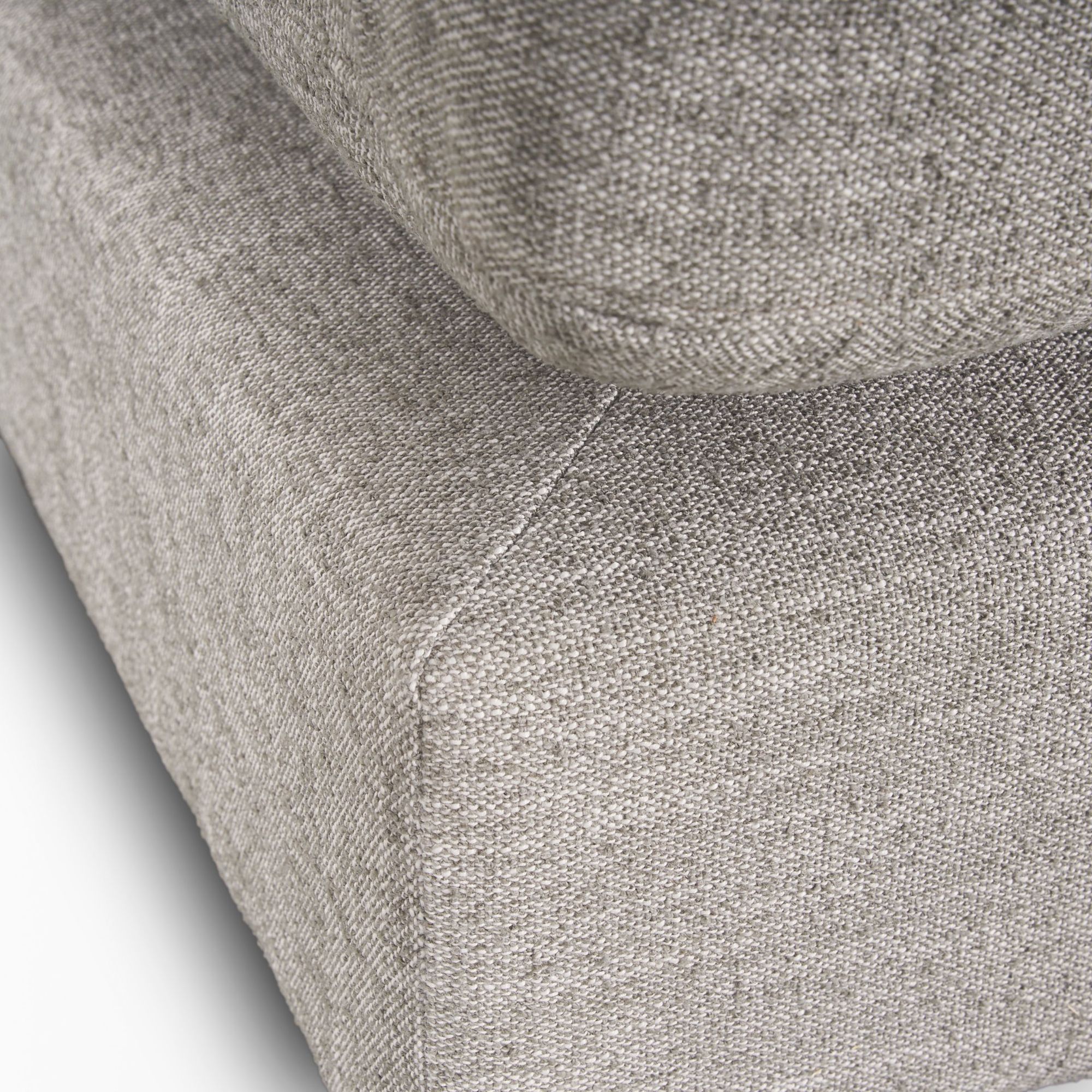 Mercana Halston Armless Sofa Elements - Light Gray, Performance Fabric