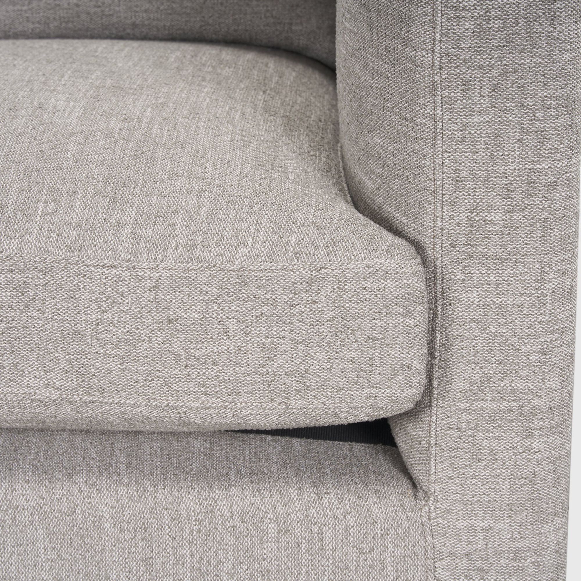 Mercana Halston Right Arm Sofa Elements - Light Gray, Performance Fabric