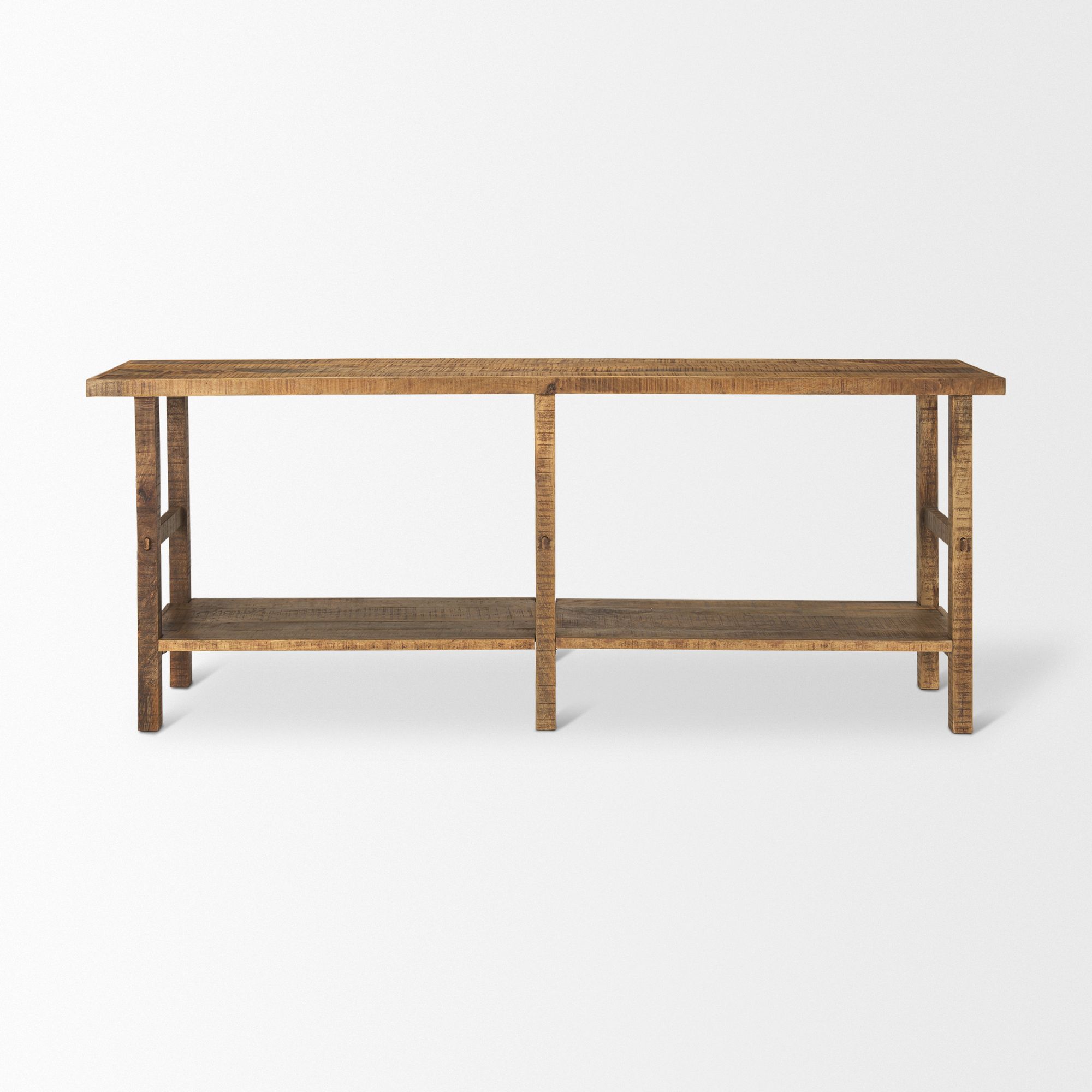 Mercana Rosie Large Console Table - Brown, Wood