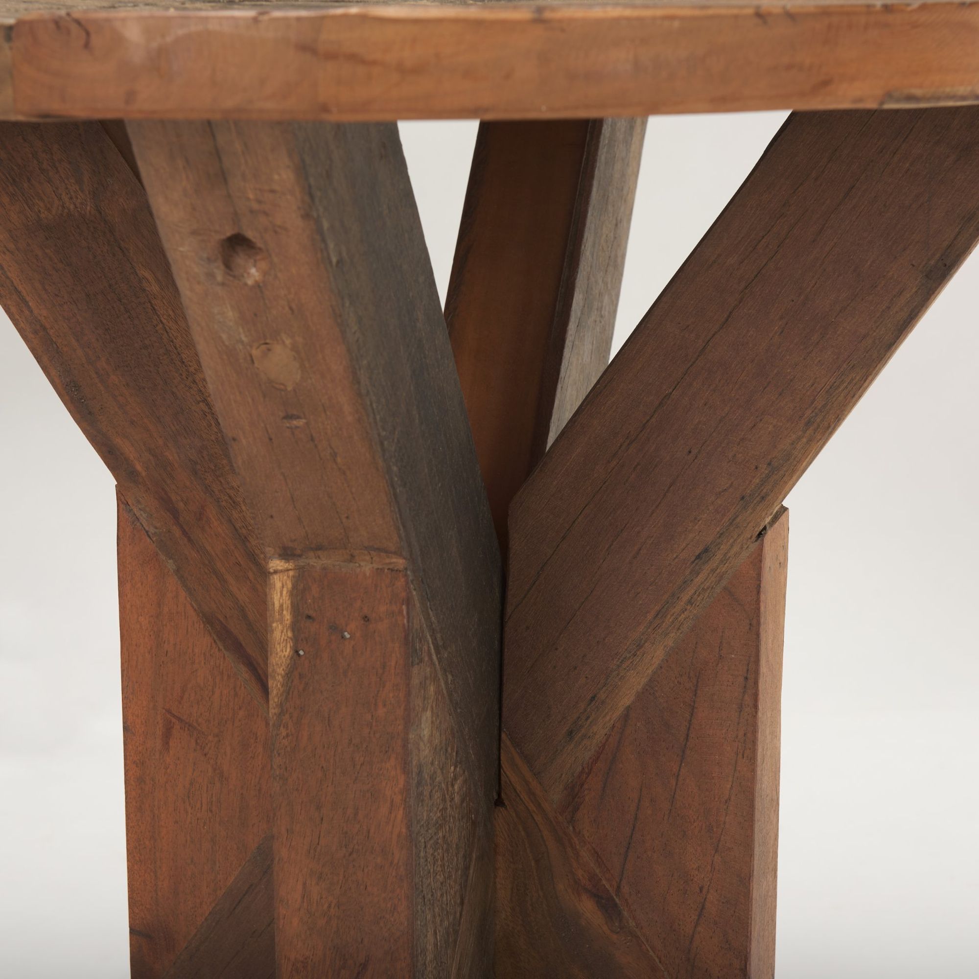 Mercana - Heidi Reclaimed Brown Wooden End Table