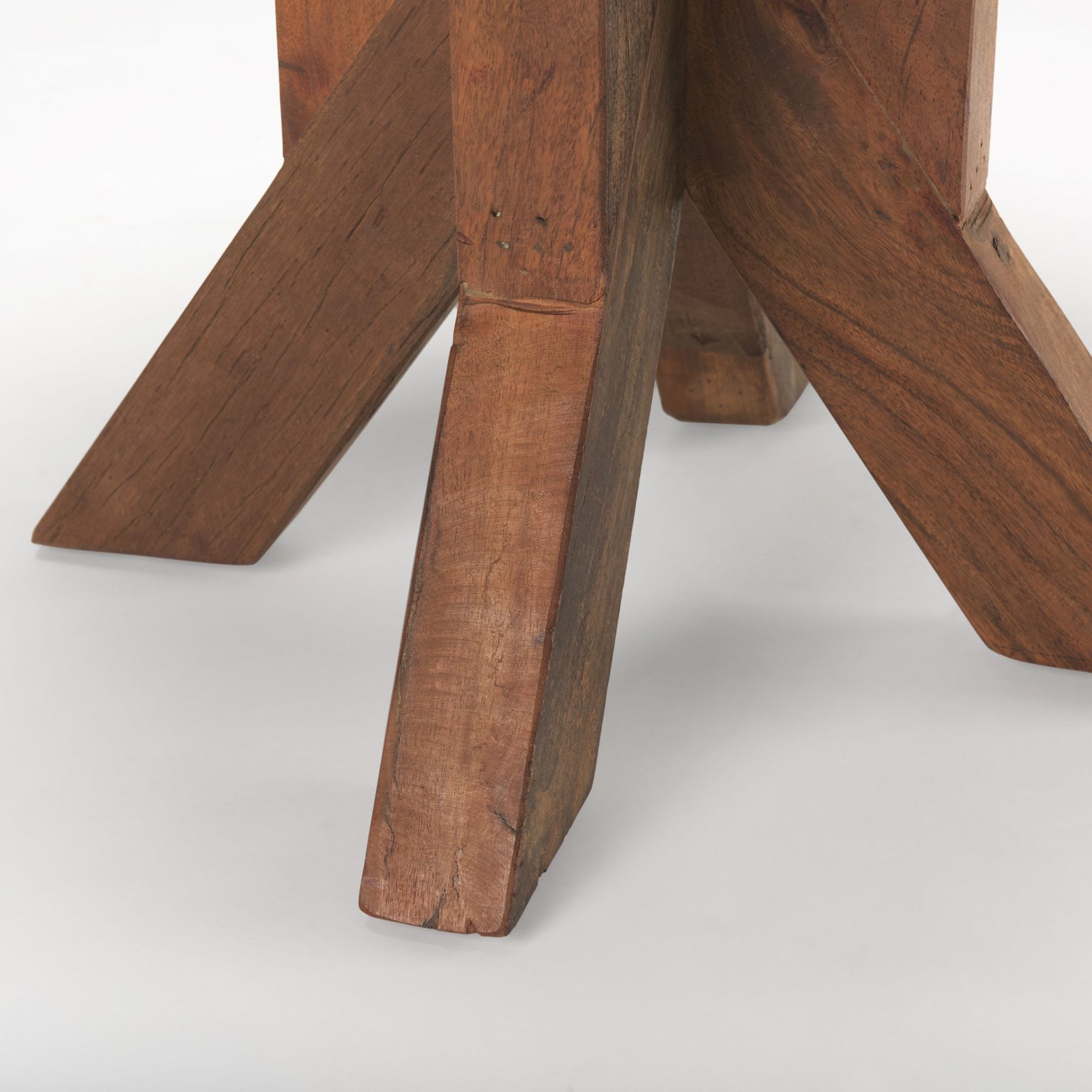 Mercana - Heidi Reclaimed Brown Wooden End Table