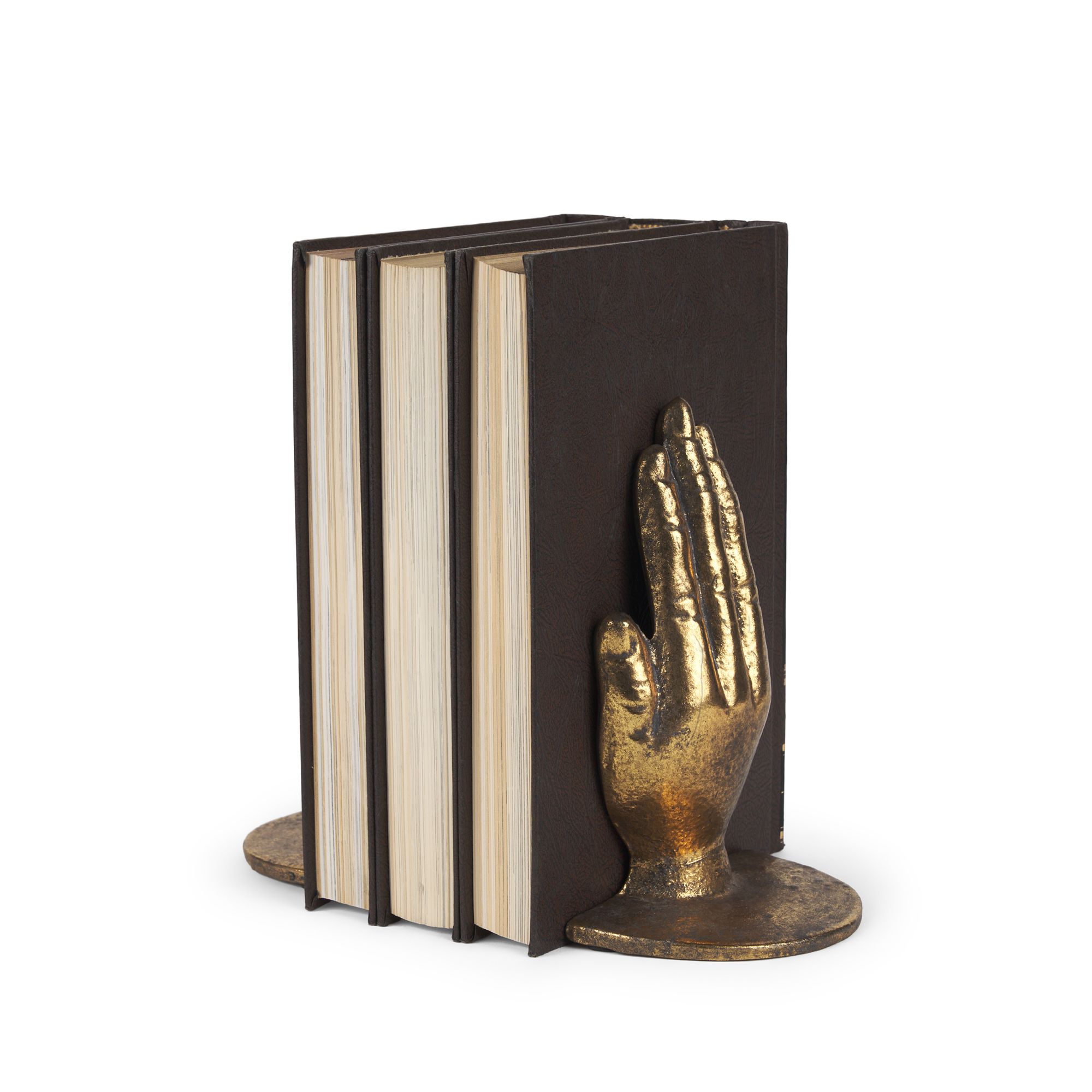 Mercana - Praying Hands Cast Iron Book Ends